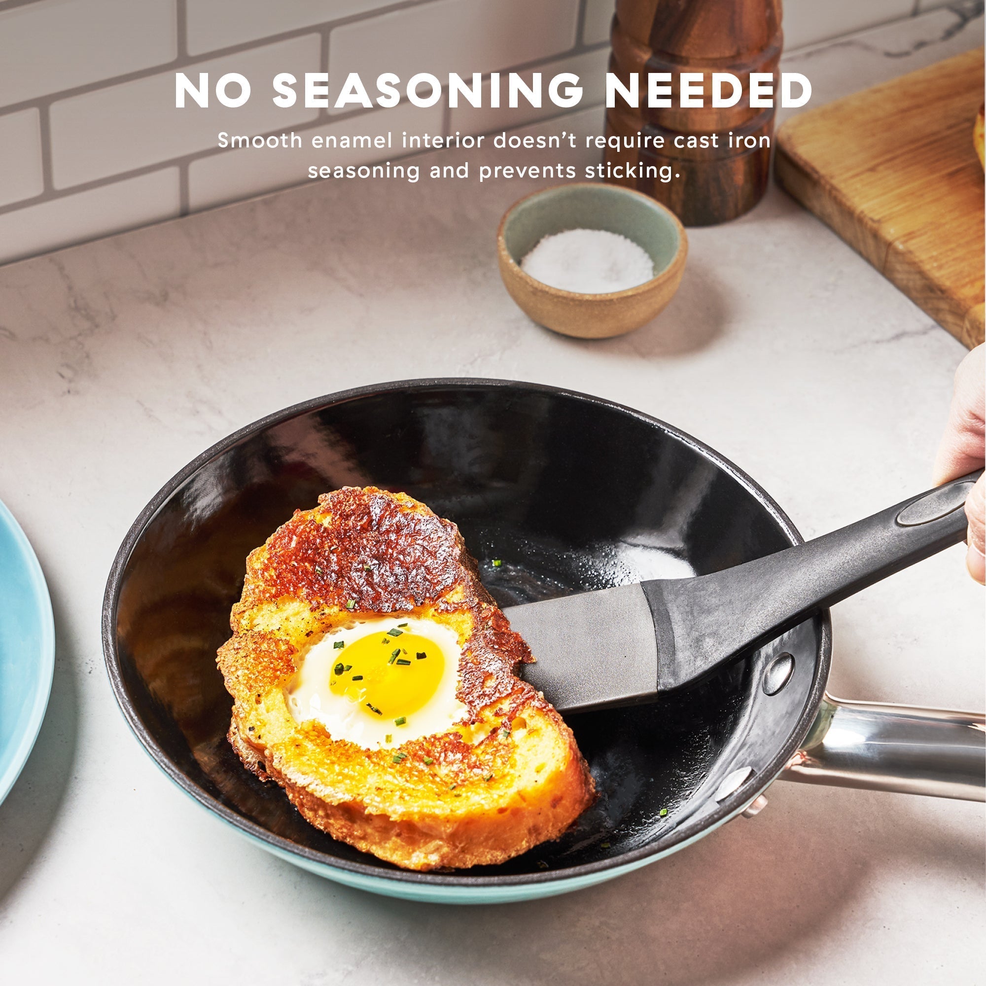 8" Lightweight Cast Iron Skillet Y5