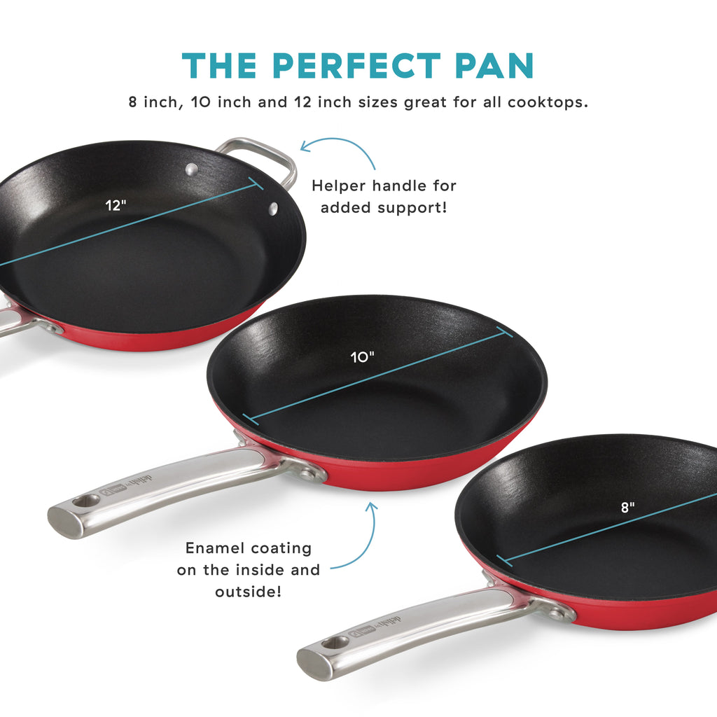 8" Lightweight Cast Iron Skillet Y5
