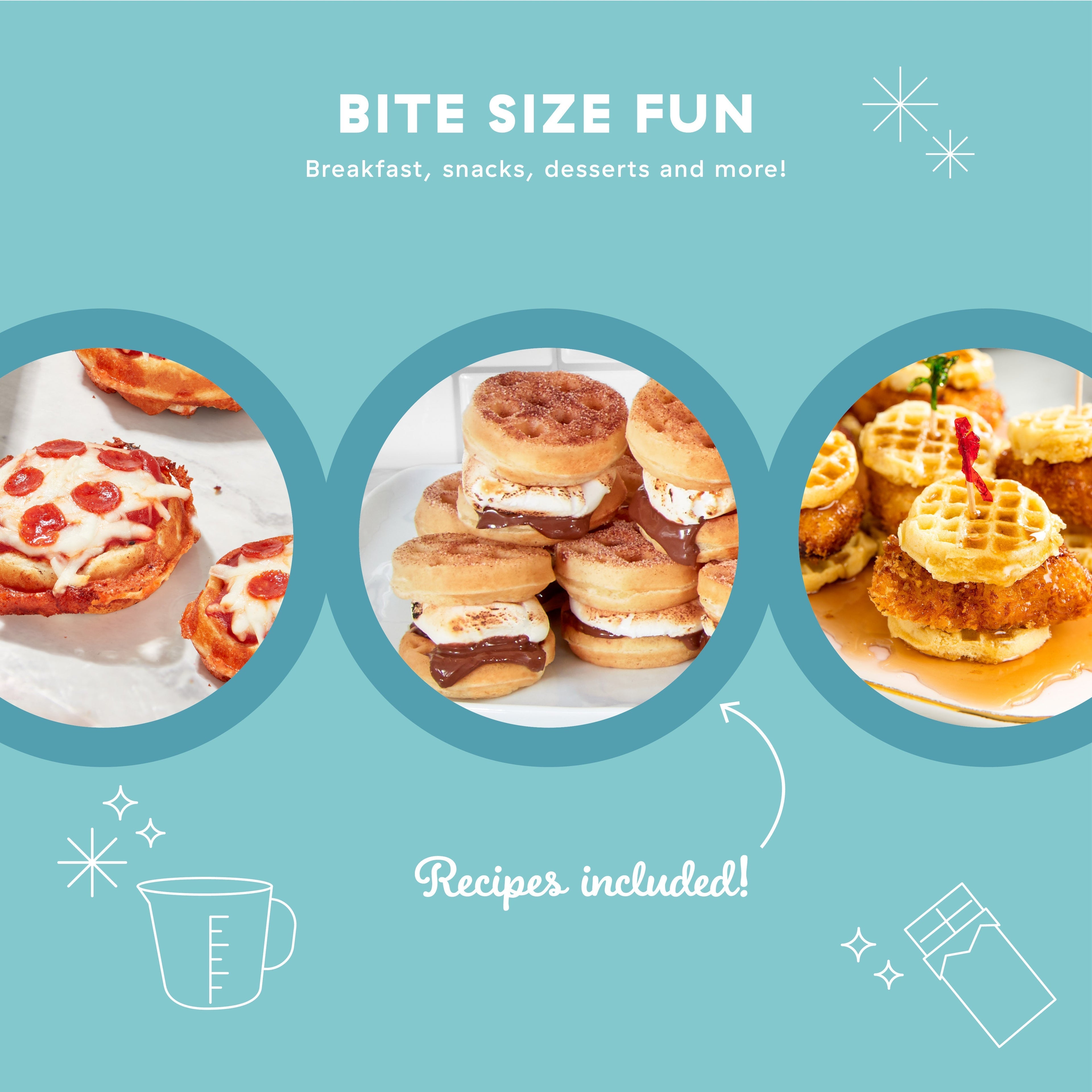 Waffle Bite Maker Q8