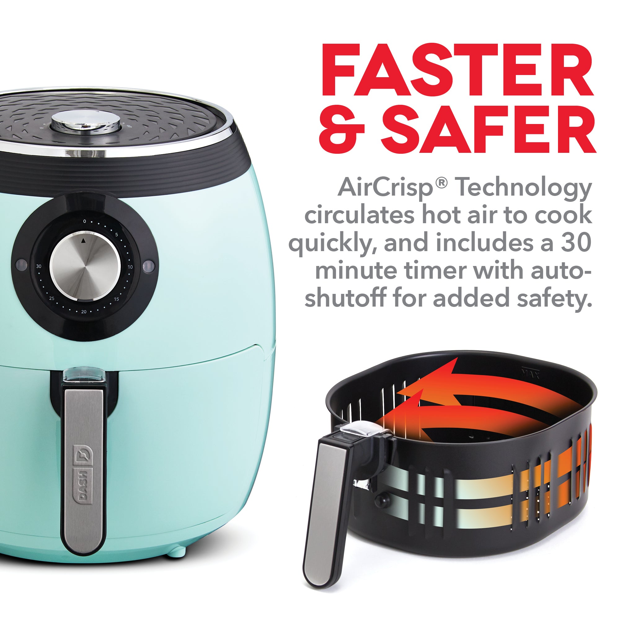 Deluxe Air Fryer 6Qt. T6