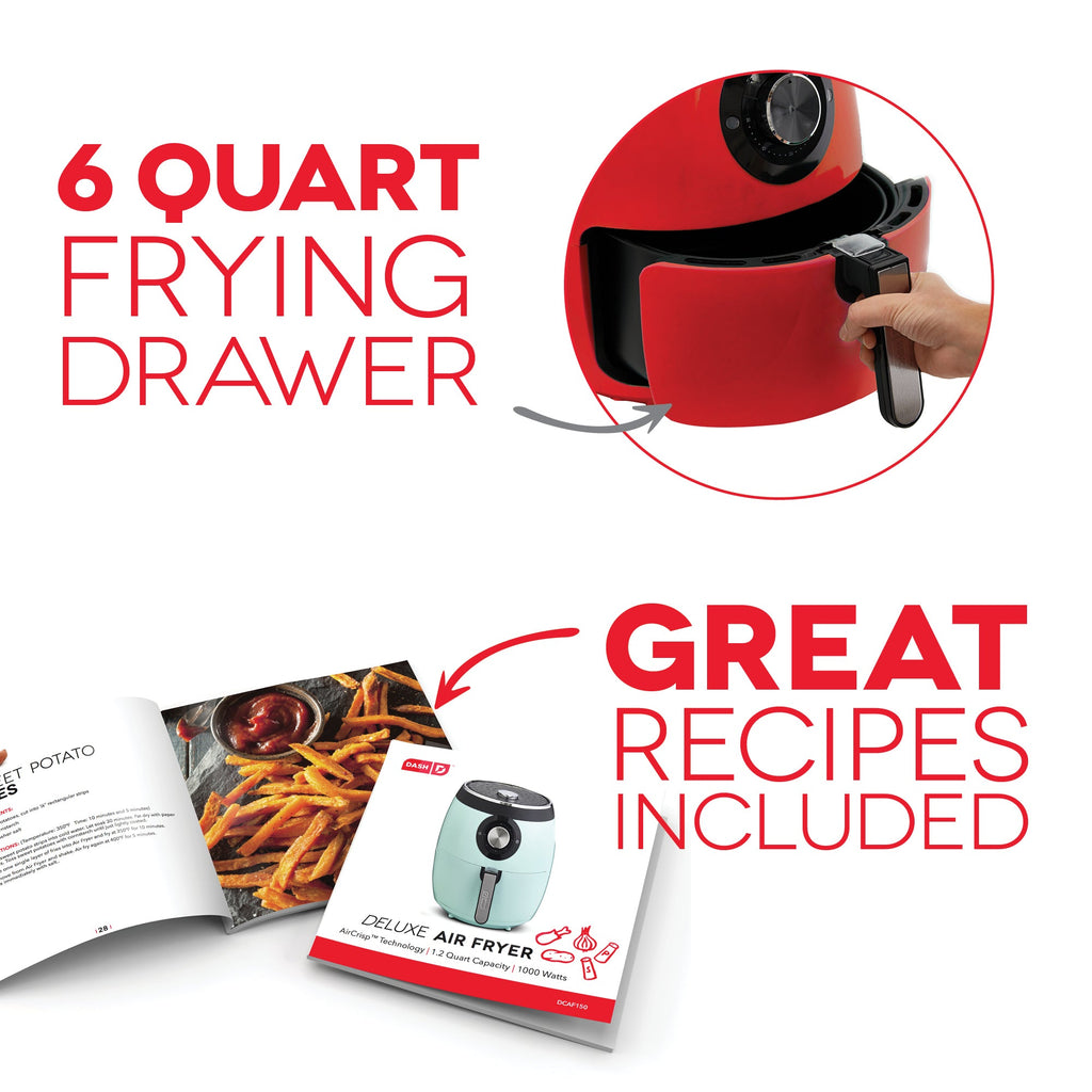 Deluxe Air Fryer 6Qt. T6