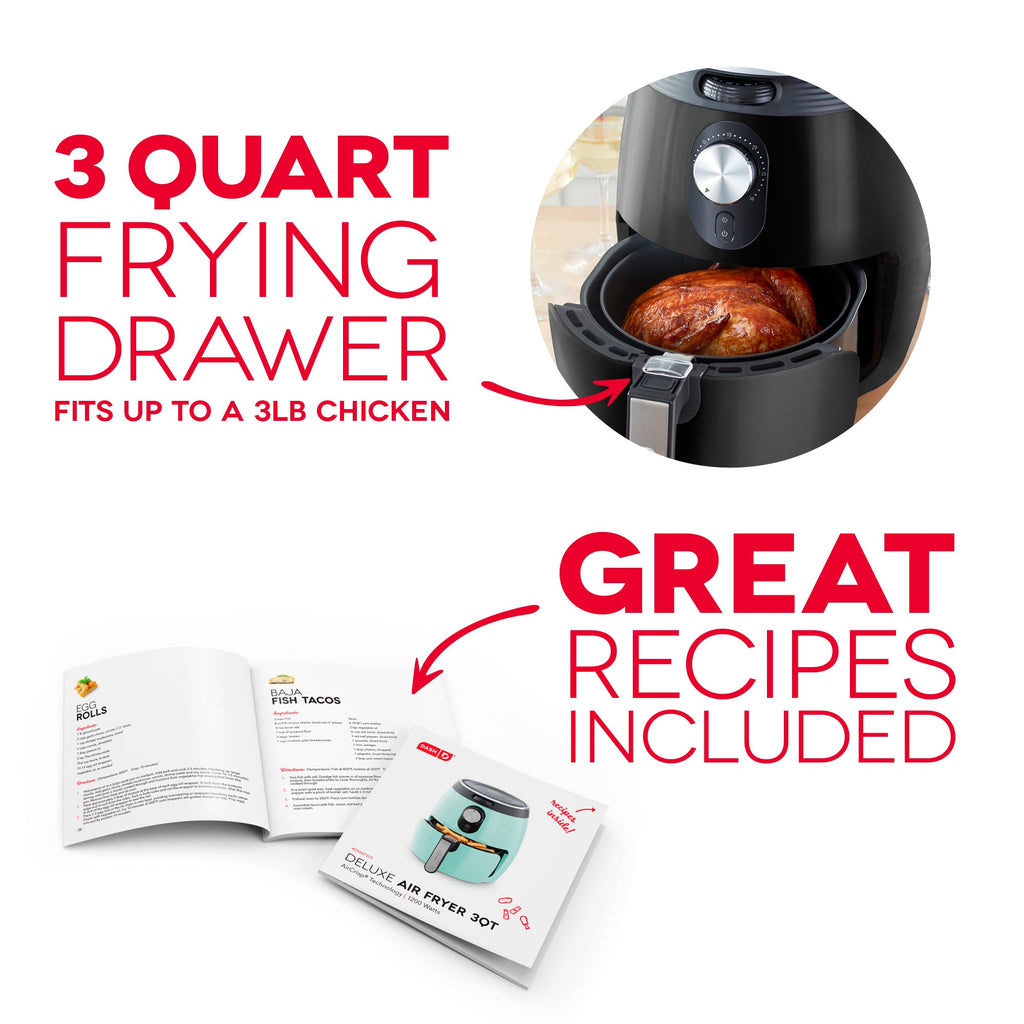 Deluxe Air Fryer 3Qt. H5