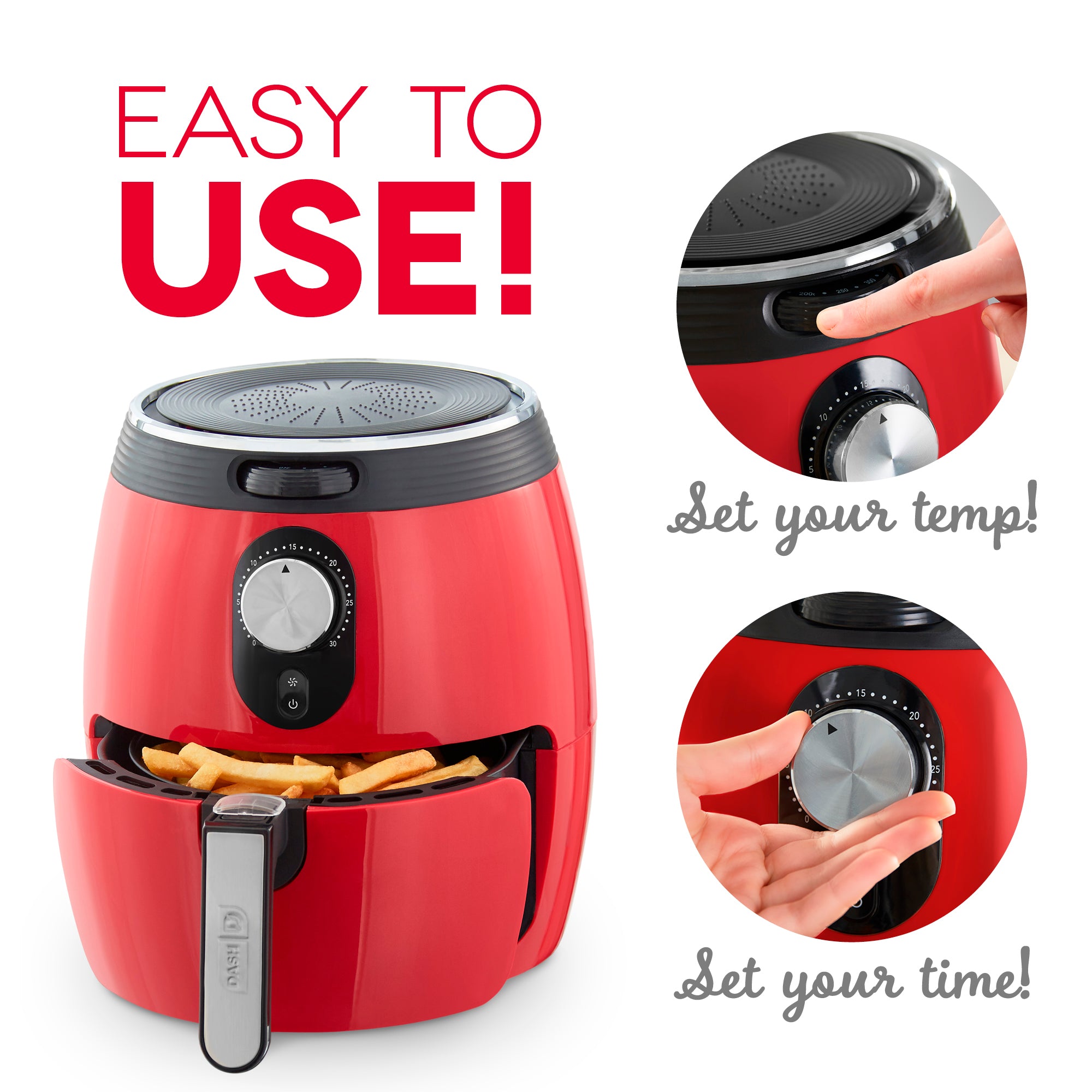 Deluxe Air Fryer 3Qt. H5