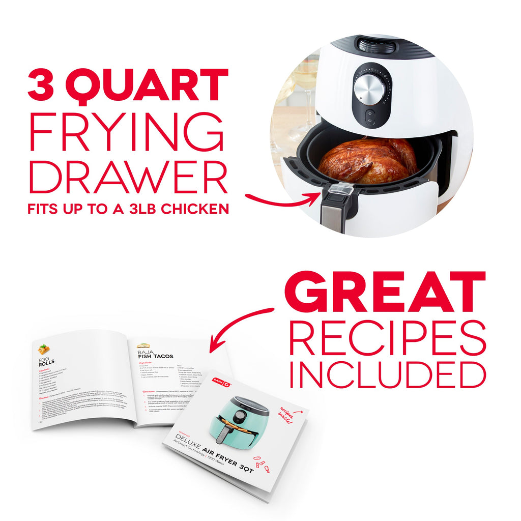 Deluxe Air Fryer 3Qt. H5