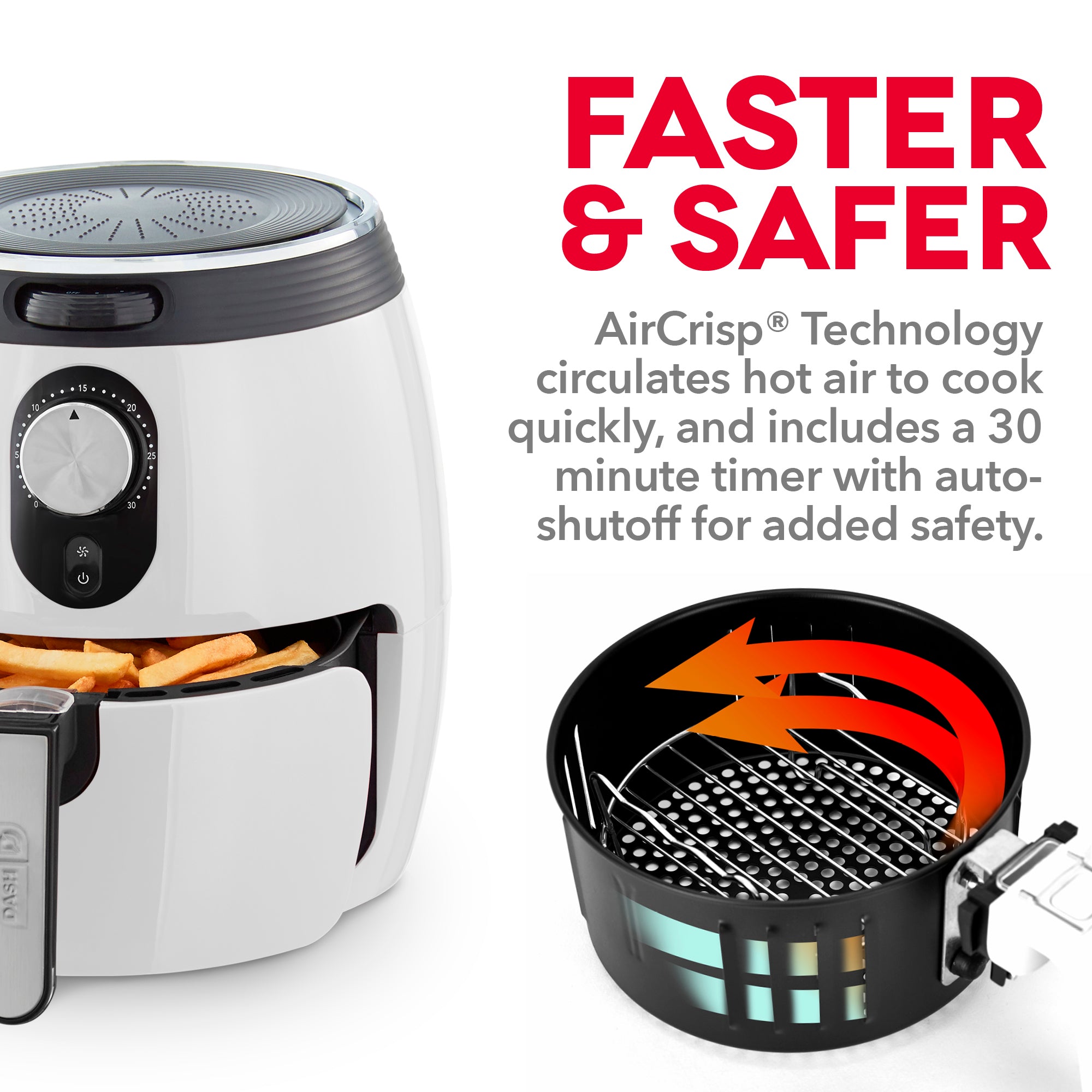 Deluxe Air Fryer 3Qt. H5