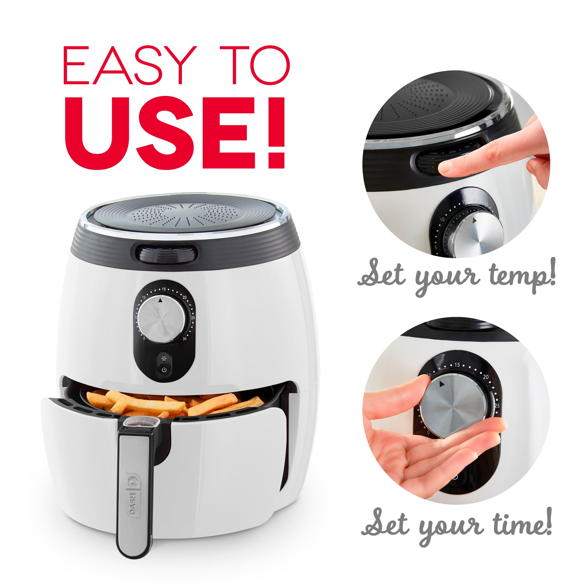 Deluxe Air Fryer 3Qt. H5