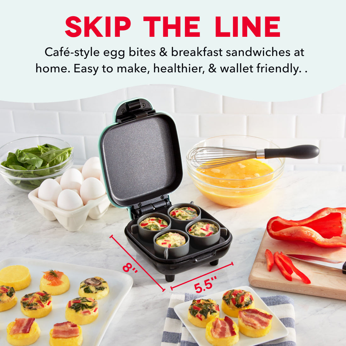 Deluxe Egg Bite Maker T7