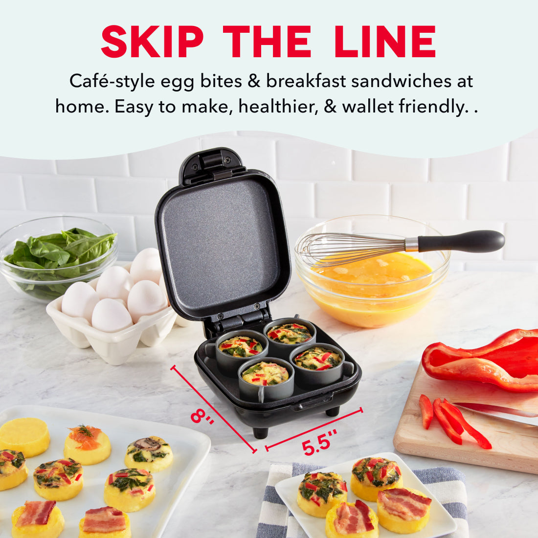 Deluxe Egg Bite Maker T7