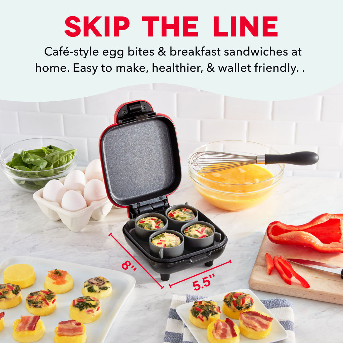 Deluxe Egg Bite Maker T7