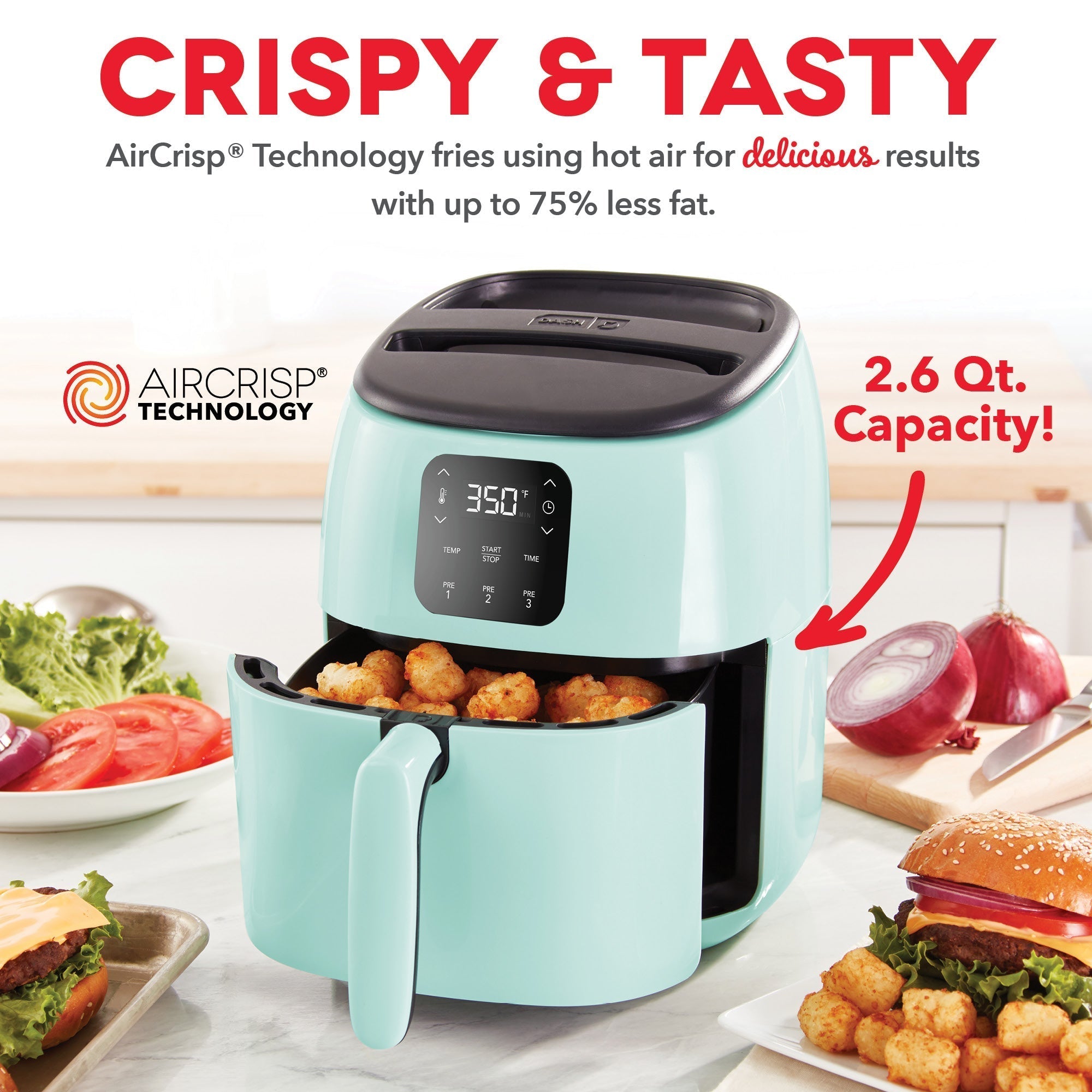 Digital Tasti-Crisp Air Fryer 2.6QT Q3