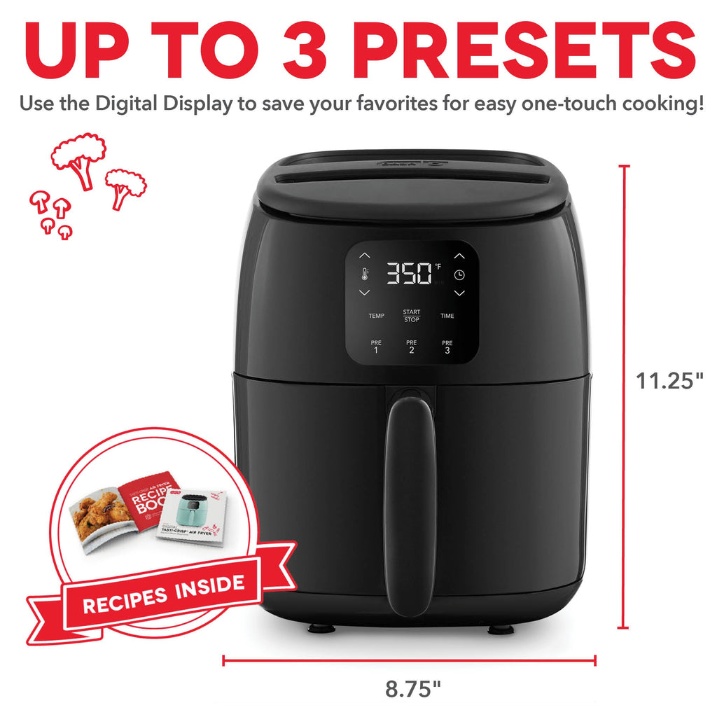 Digital Tasti-Crisp Air Fryer 2.6QT Q3