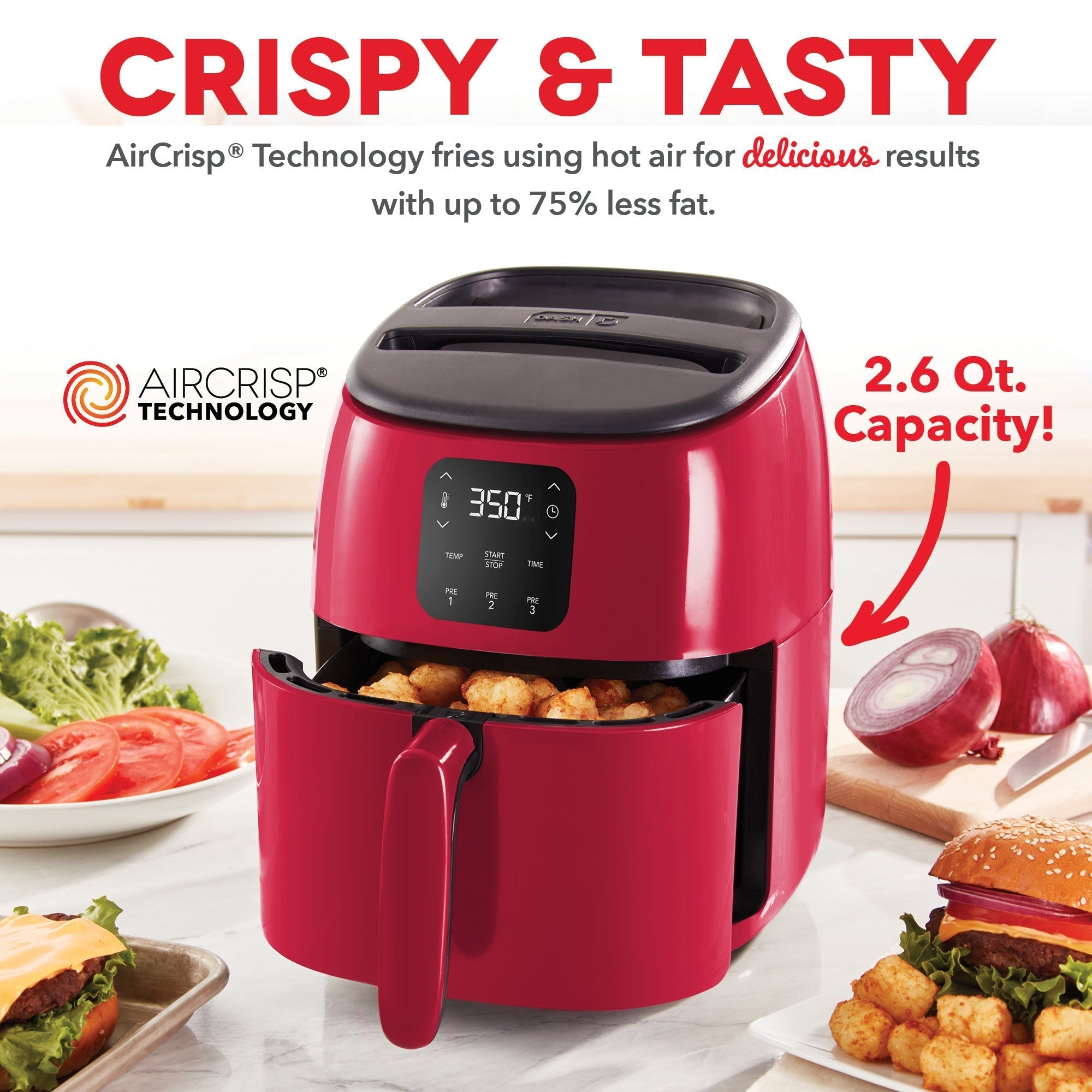 Digital Tasti-Crisp Air Fryer 2.6QT Q3
