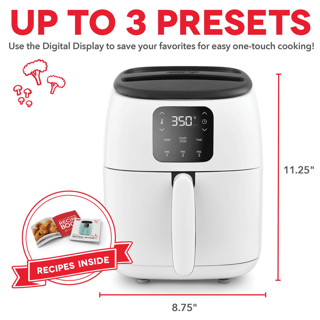 Digital Tasti-Crisp Air Fryer 2.6QT Q3