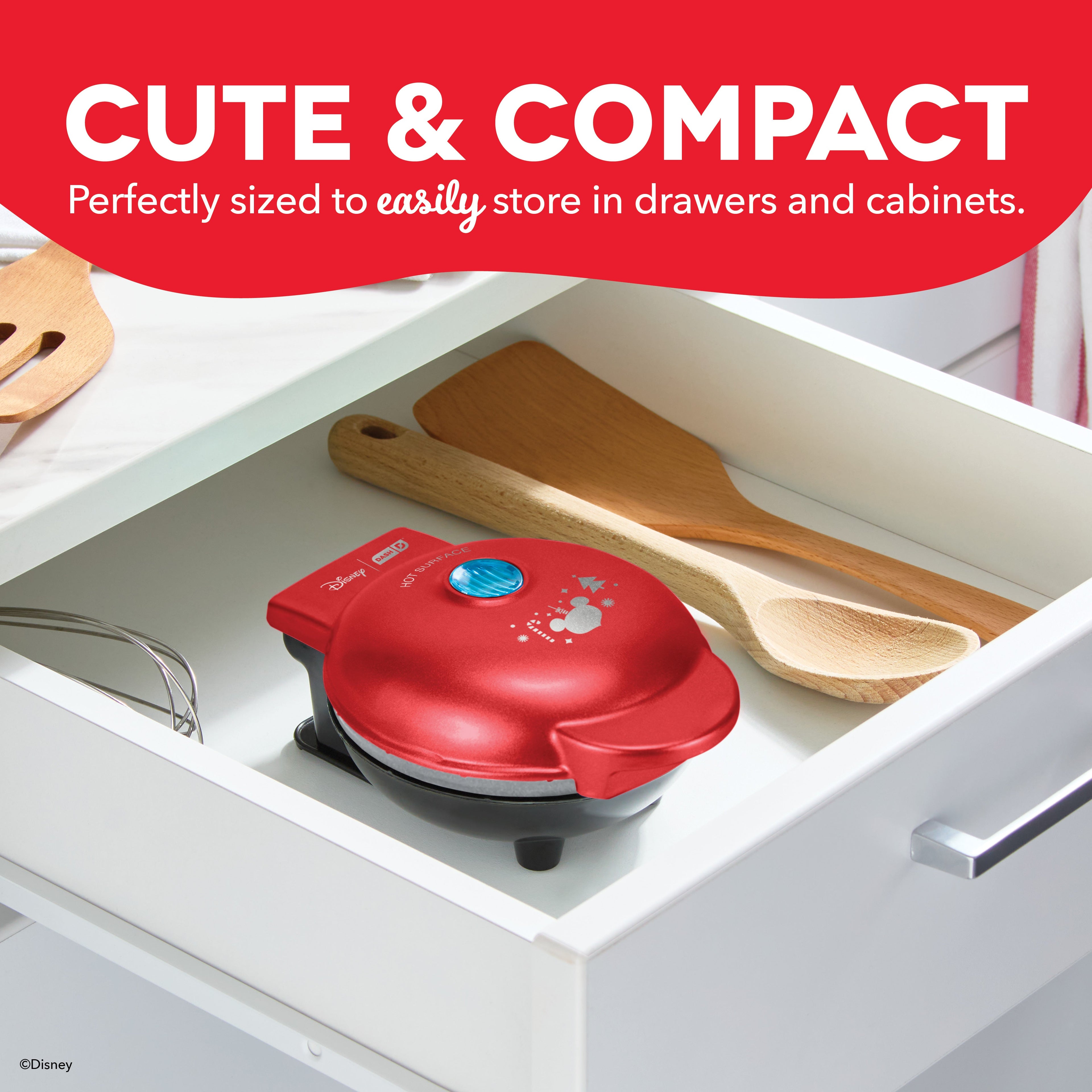 Mickey Mouse Santa Mini Waffle Maker X5