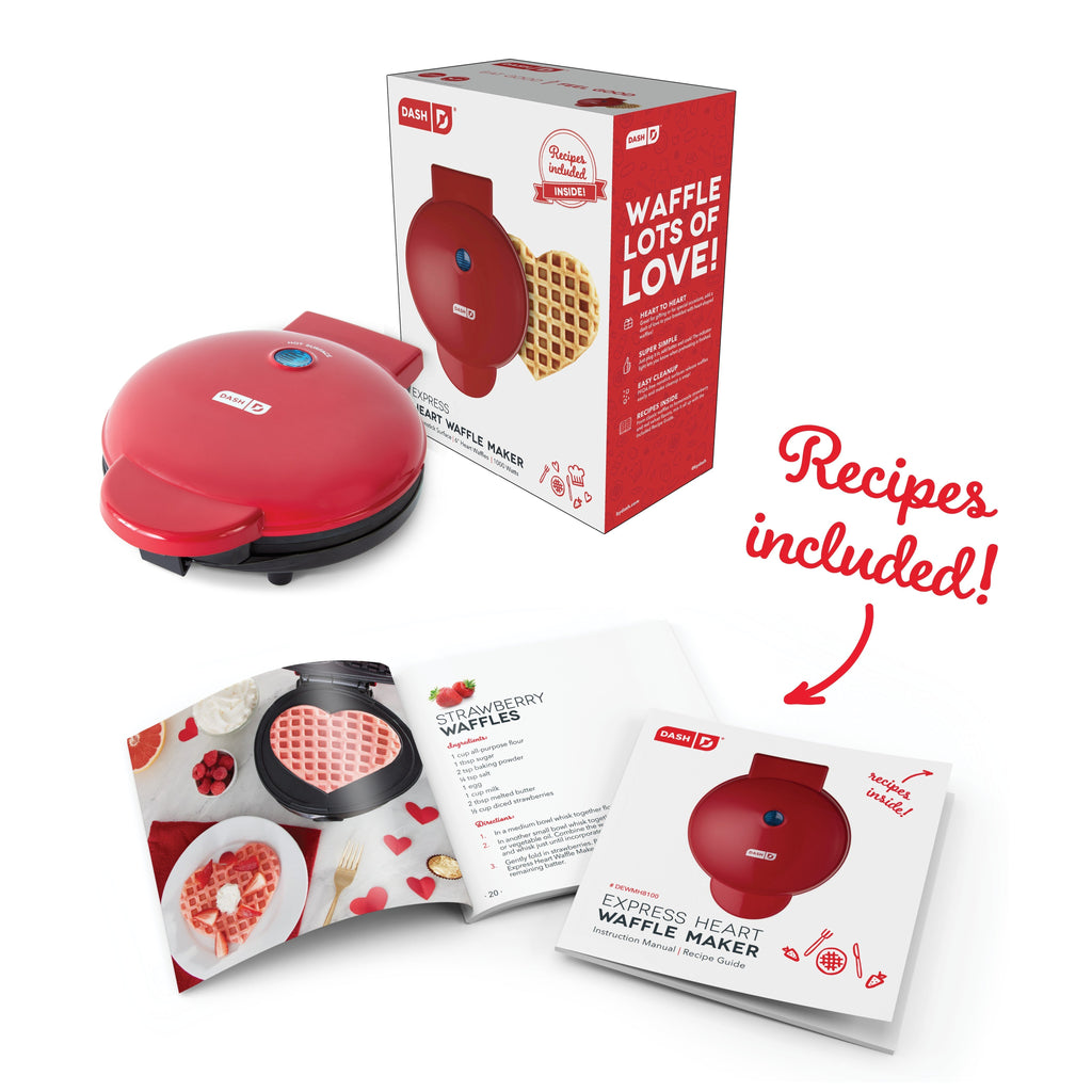 Express Heart Waffle Maker B4