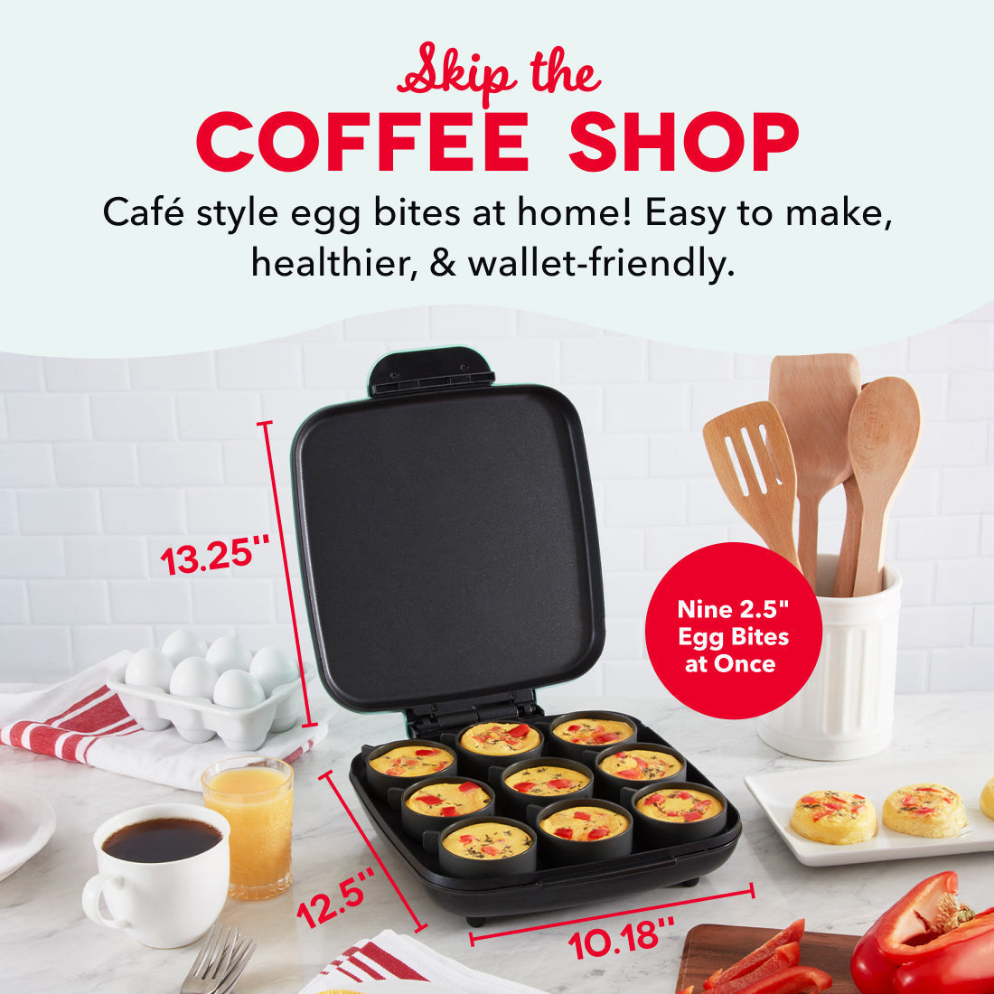 Family Size Egg Bite Maker D1