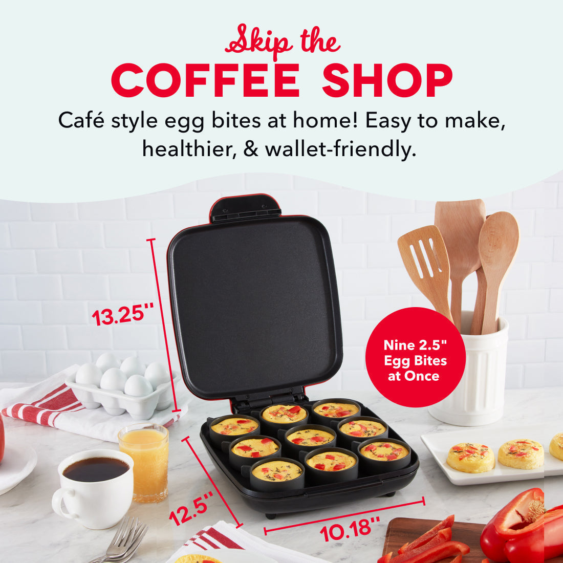 Family Size Egg Bite Maker D1