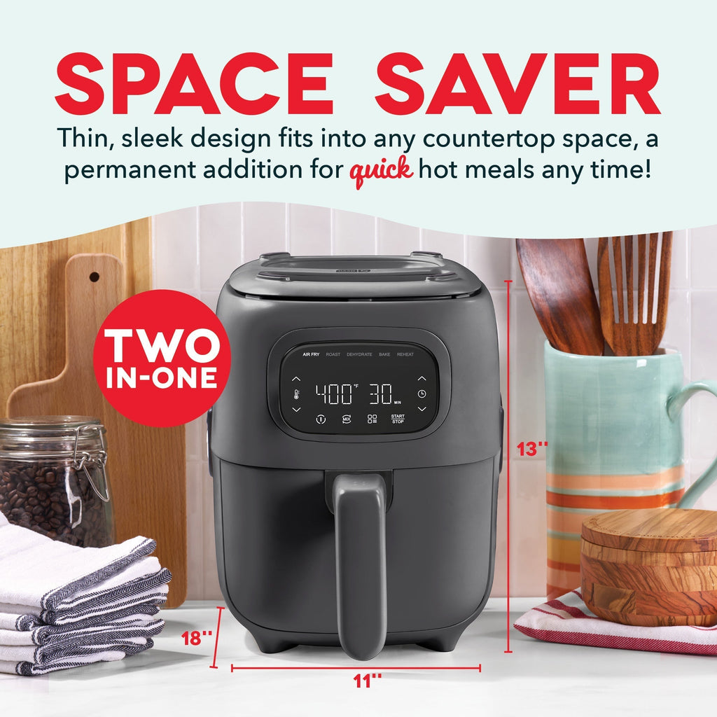 Flip & Fry Digital 2-in-1 Grill + Air Fryer Q4