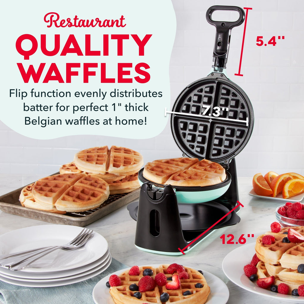 Flip Belgian Waffle Maker F0