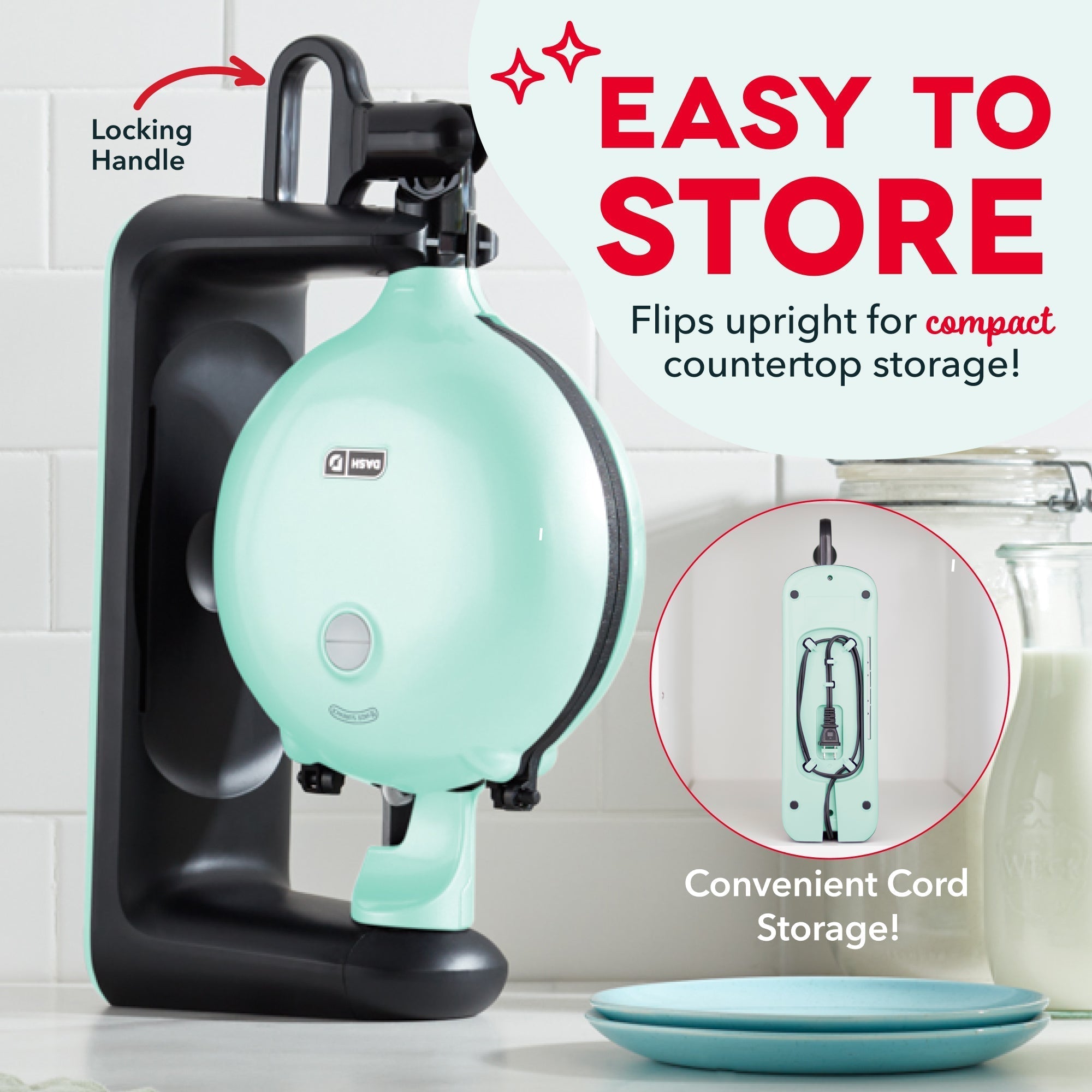 Flip Belgian Waffle Maker F0