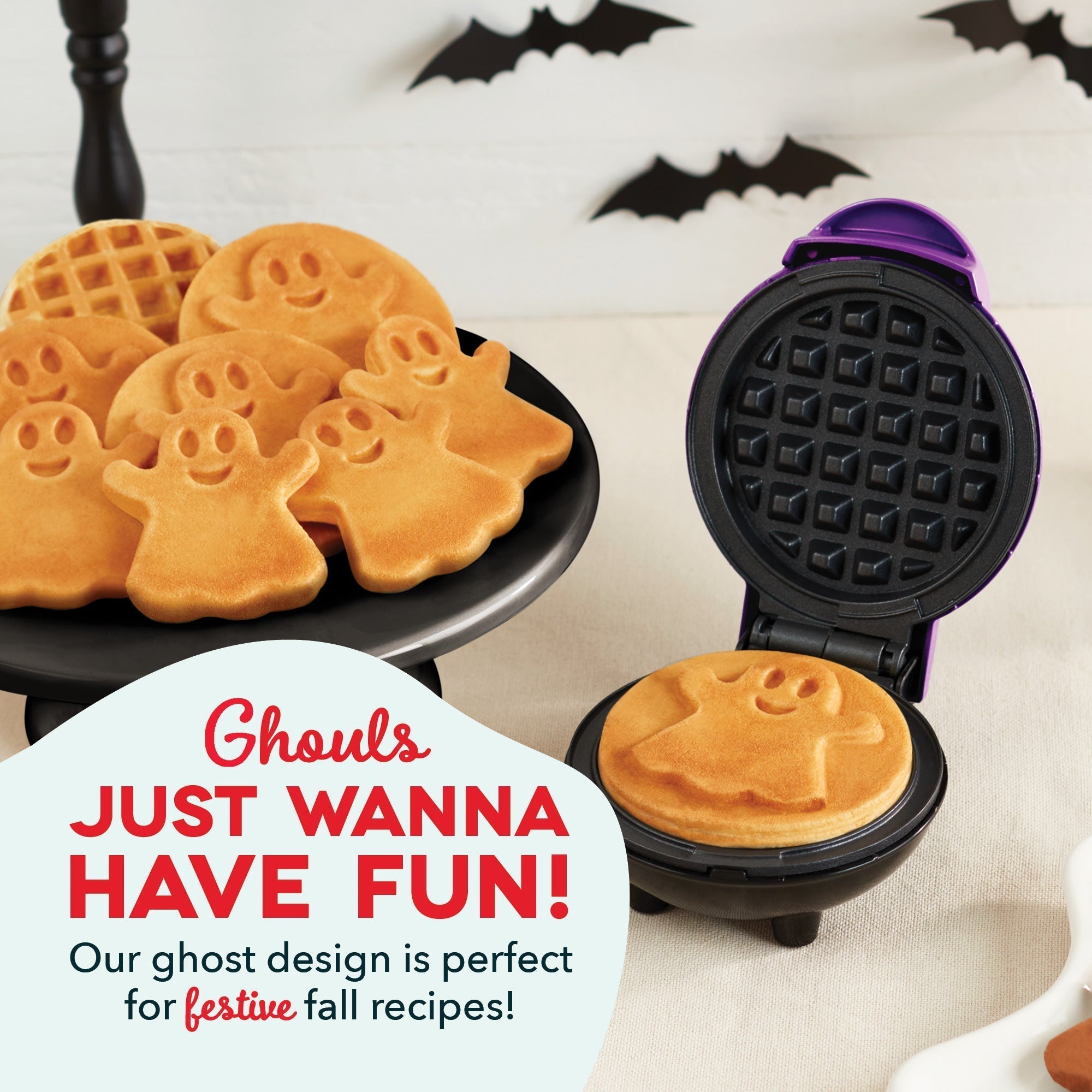 Ghost Mini Waffle Maker J3