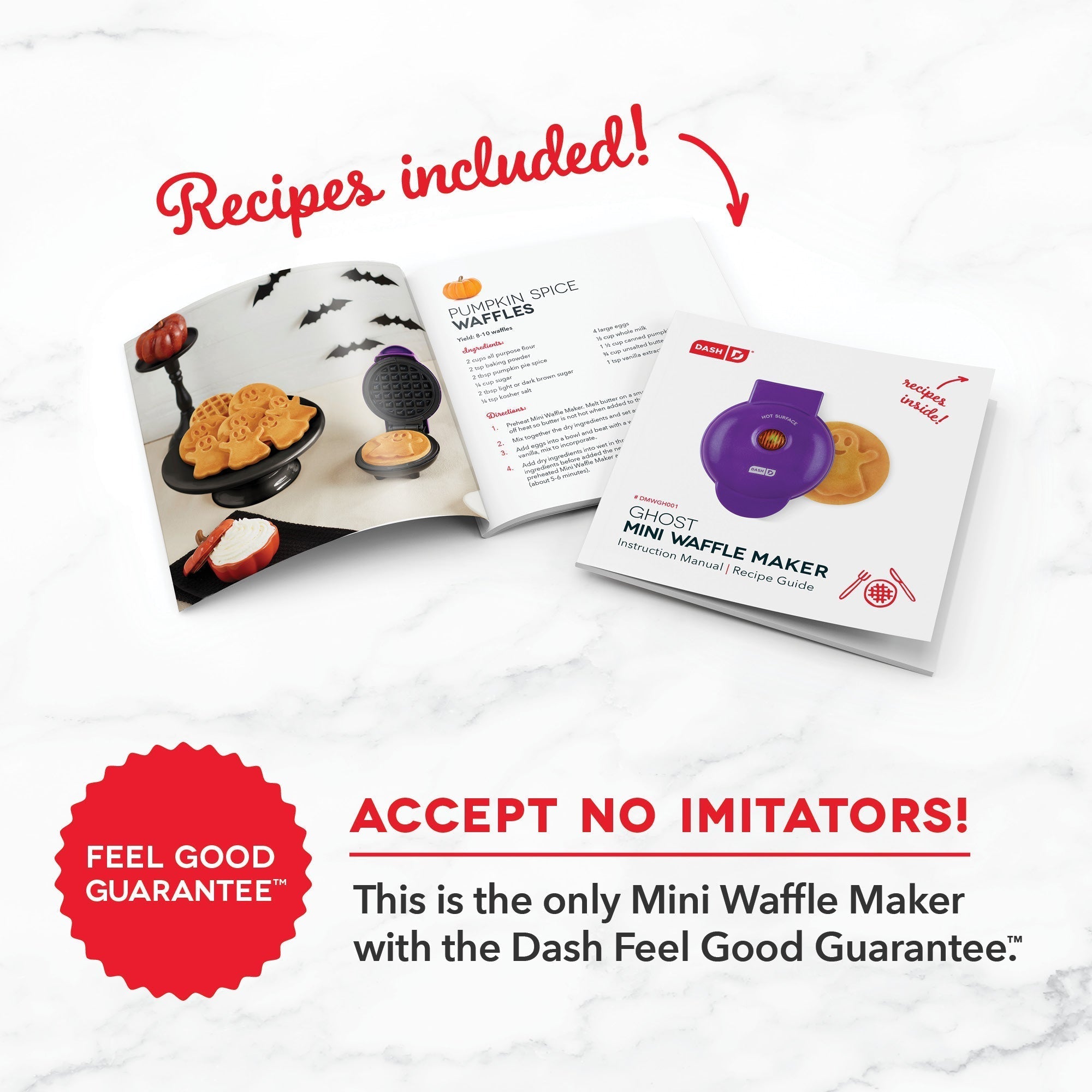 Ghost Mini Waffle Maker C7