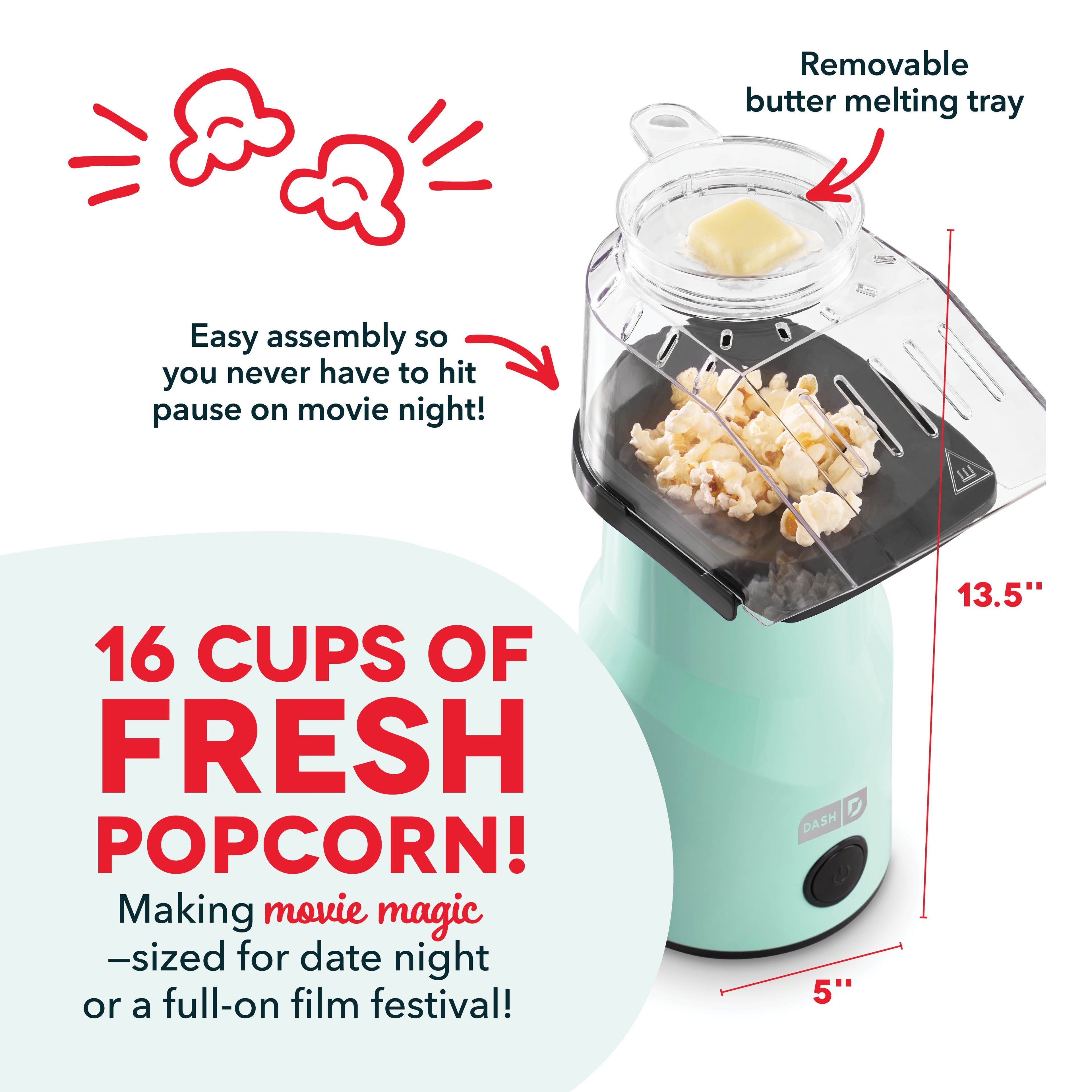 Hot Air Popcorn Maker N0