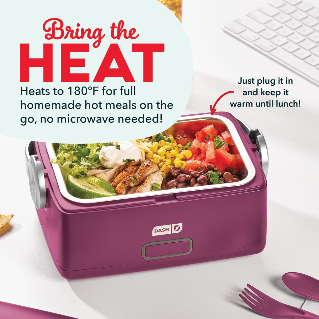 Hot2Go Electric Lunchbox (30 Ounce + Utensils) I2
