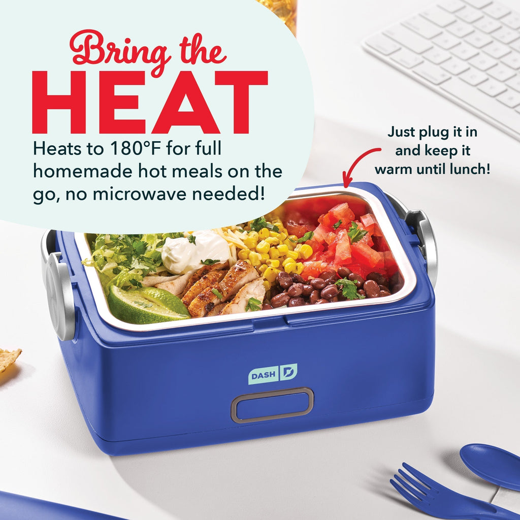 Hot2Go Electric Lunchbox (30 Ounce + Utensils) I2