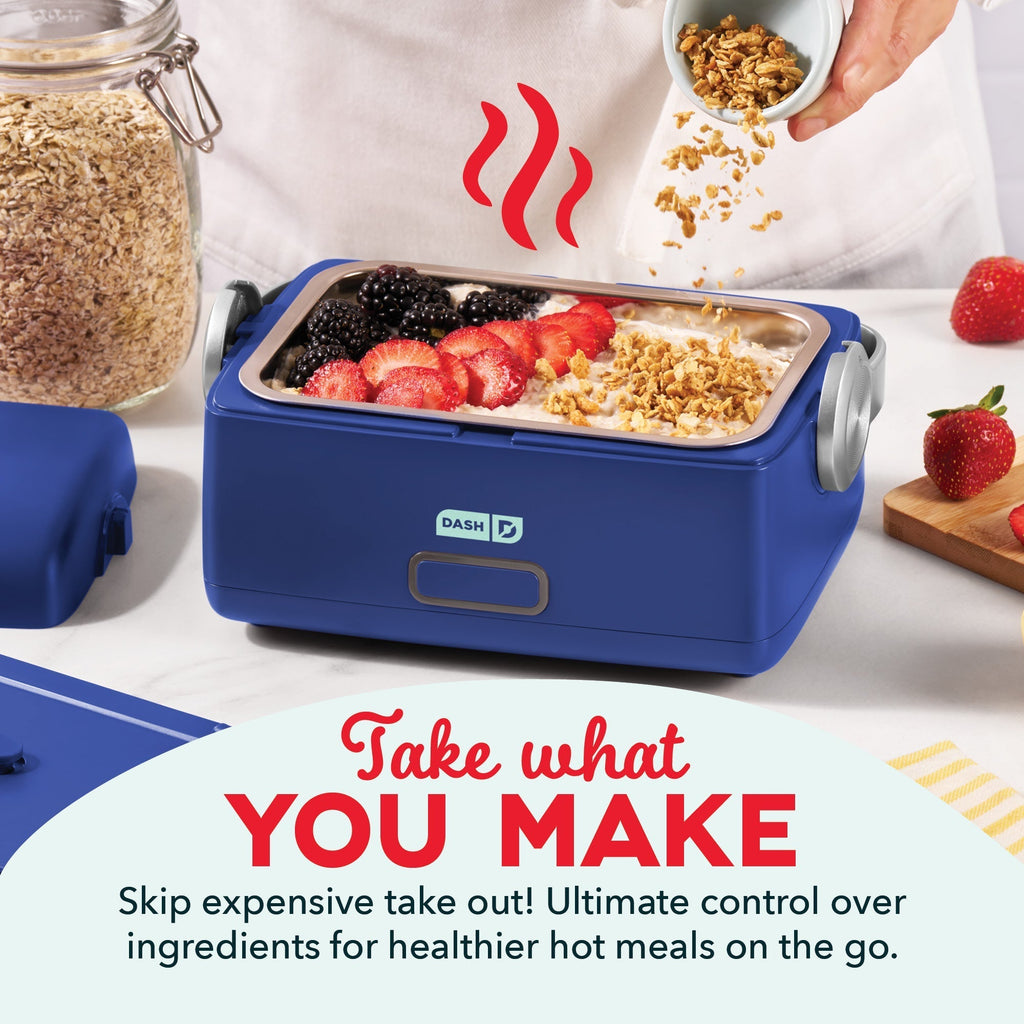 Hot2Go Electric Lunchbox (30 Ounce + Utensils) I2