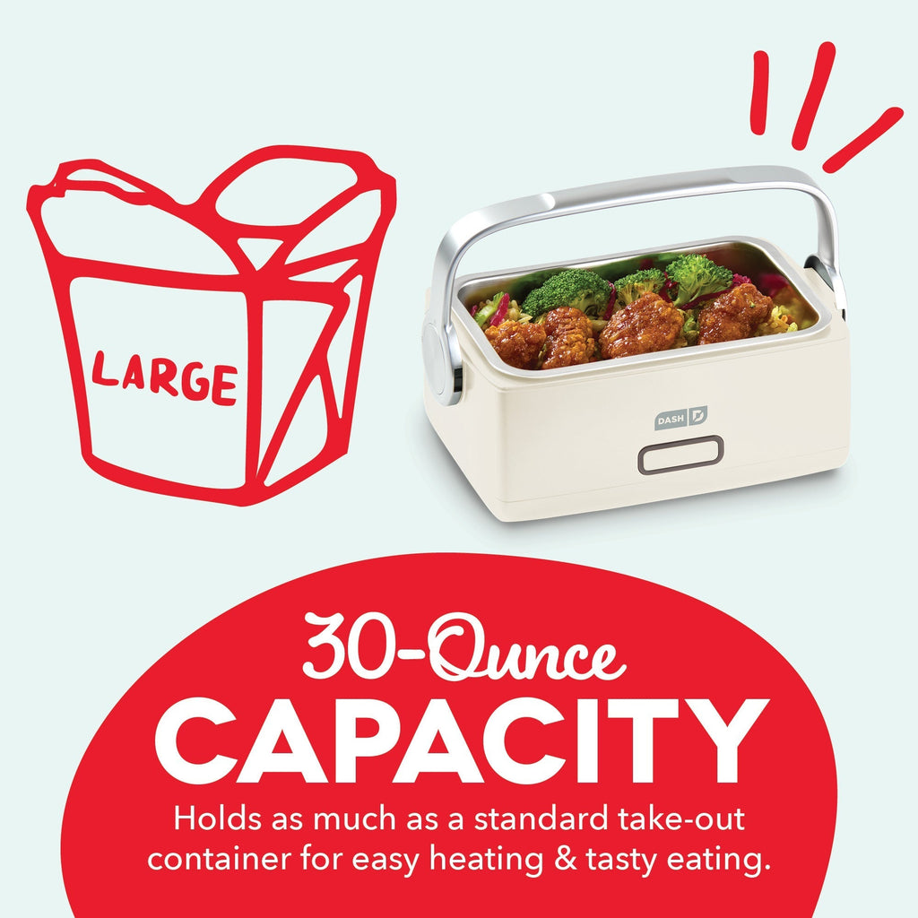 Hot2Go Electric Lunchbox (30 Ounce + Utensils) I2