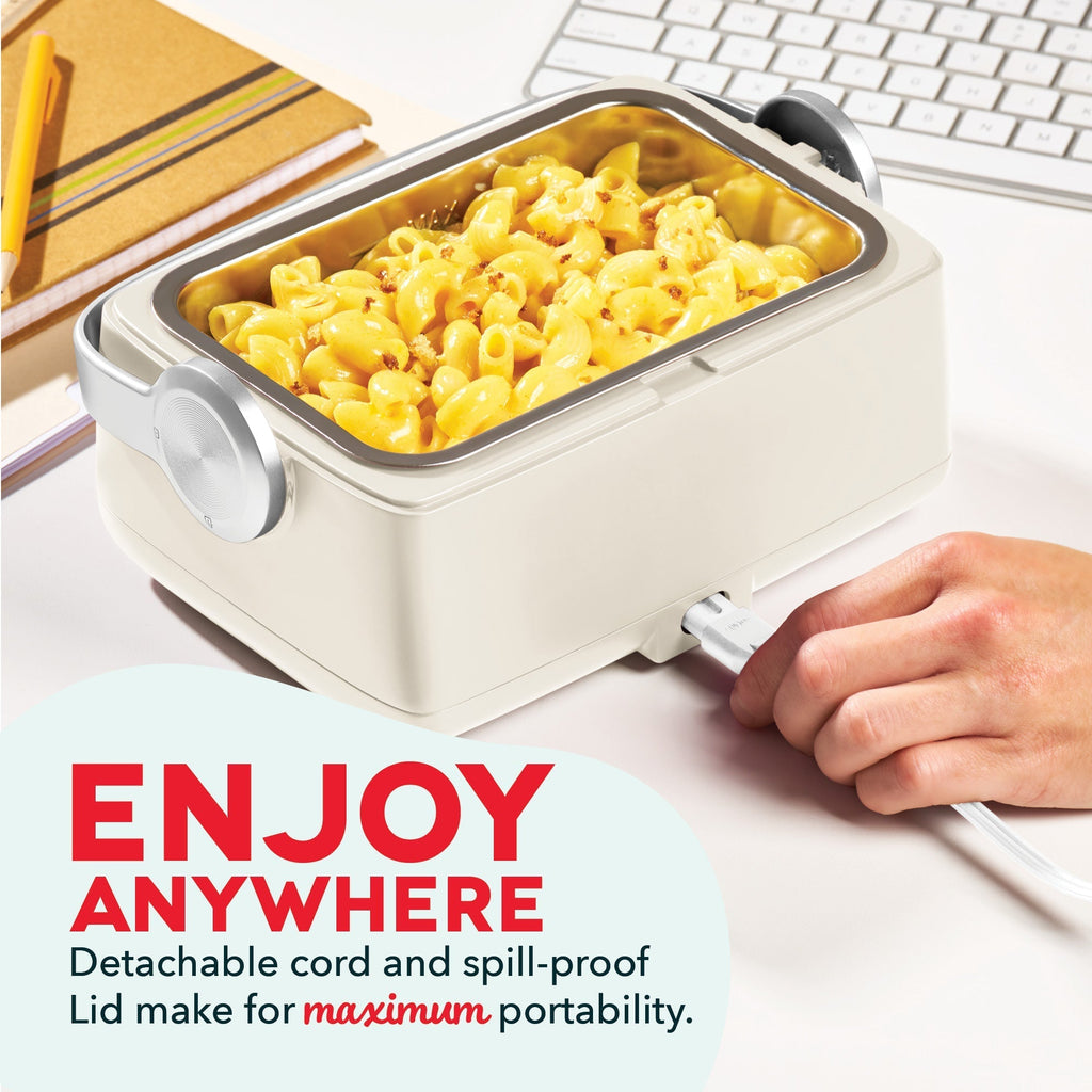 Hot2Go Electric Lunchbox (30 Ounce + Utensils) I2