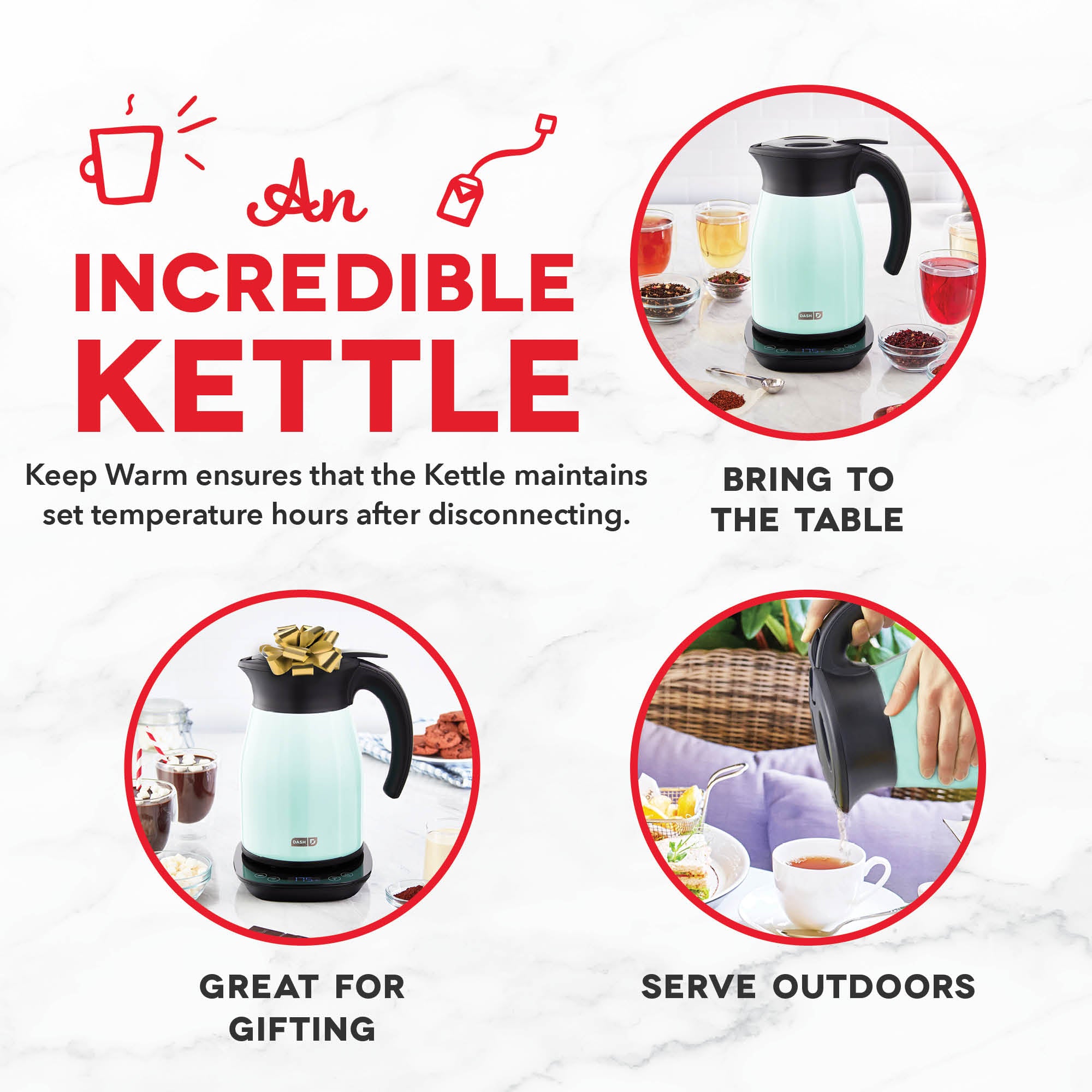 Insulated Electric Kettle D9