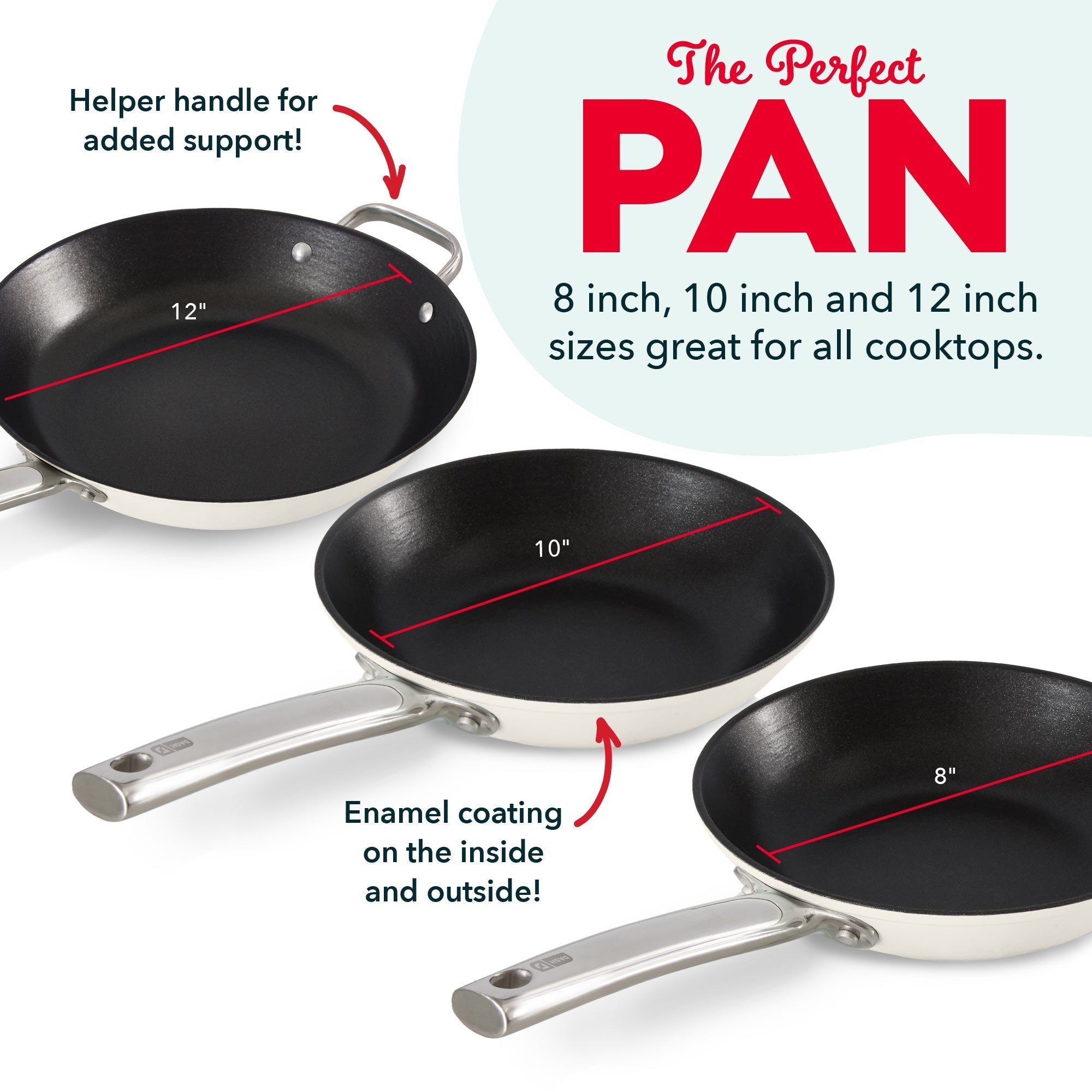 Lightweight Cast Iron Nonstick Pans Y8