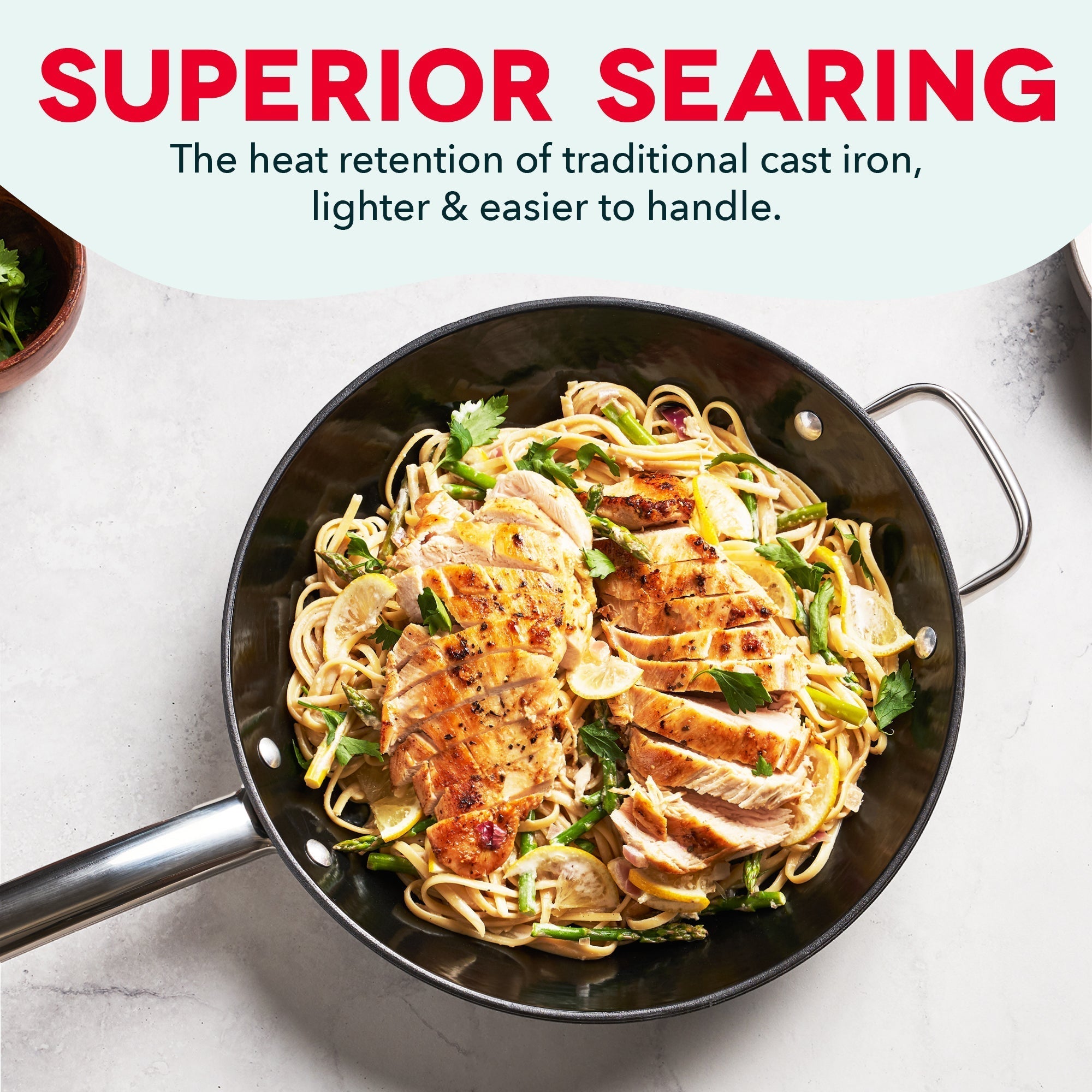 Lightweight Cast Iron Nonstick Pans Y8