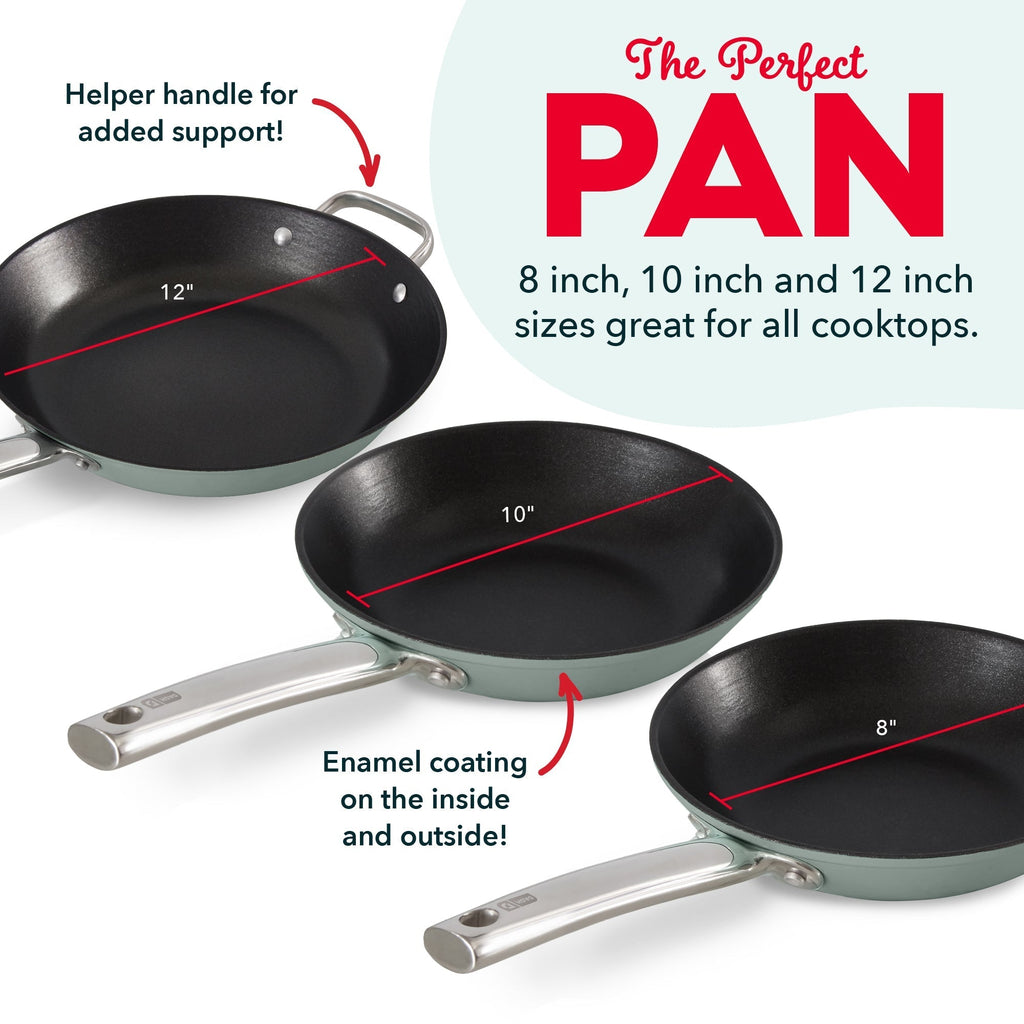 Lightweight Cast Iron Nonstick Pans Y8