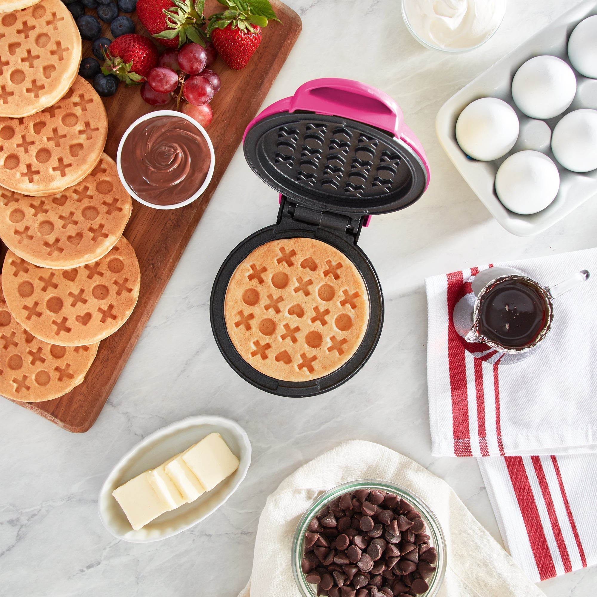 Love Mini Waffle Maker Q5
