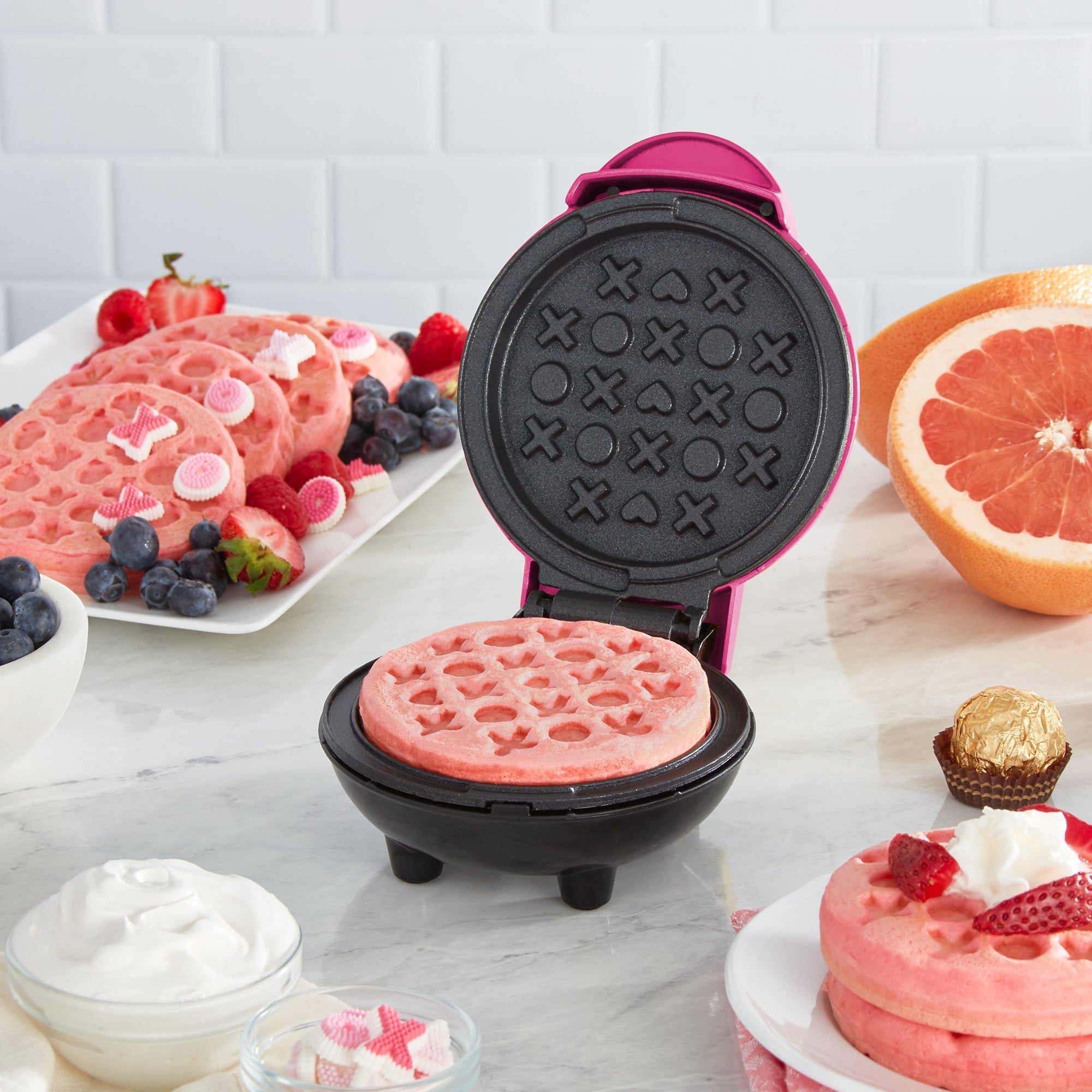 Love Mini Waffle Maker Q5