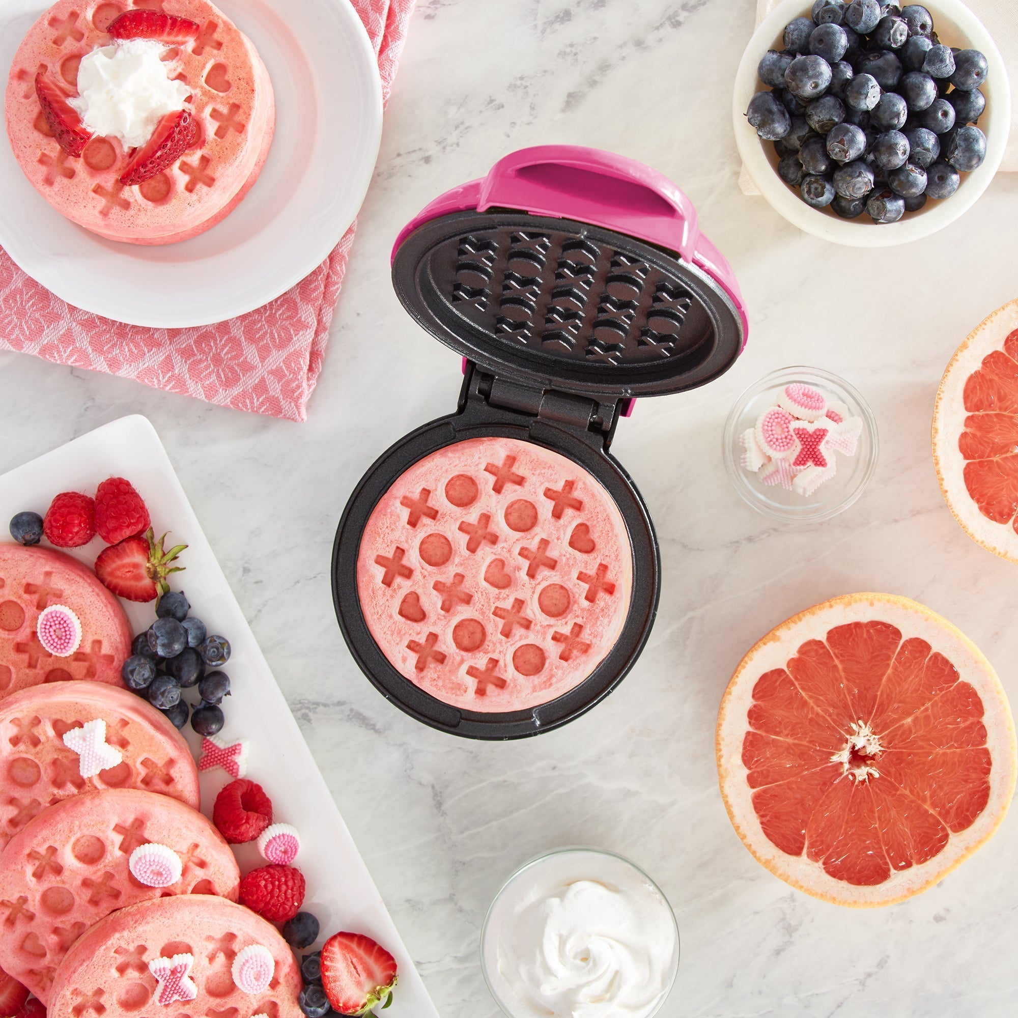 Love Mini Waffle Maker Q5