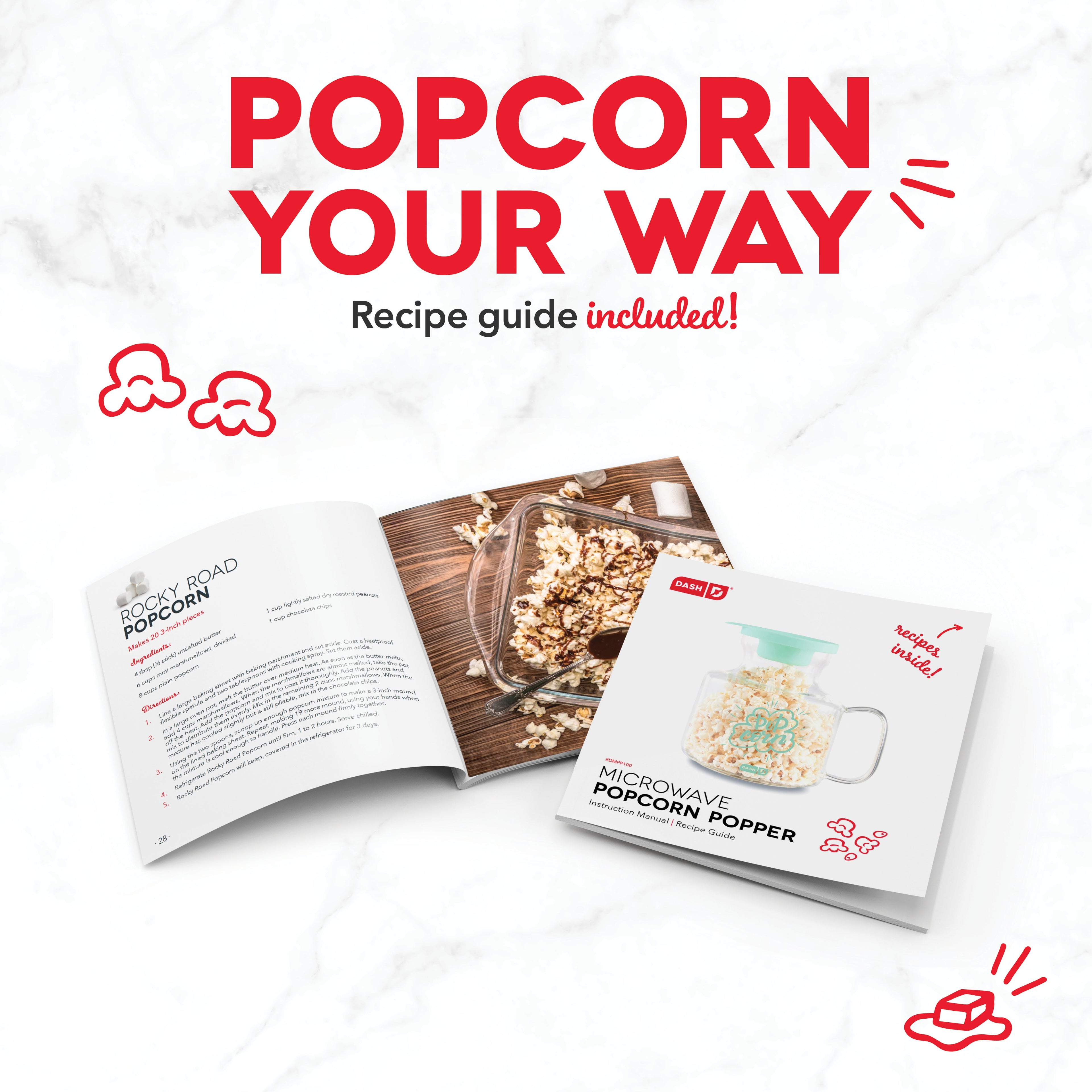 Microwave Popcorn Popper U9