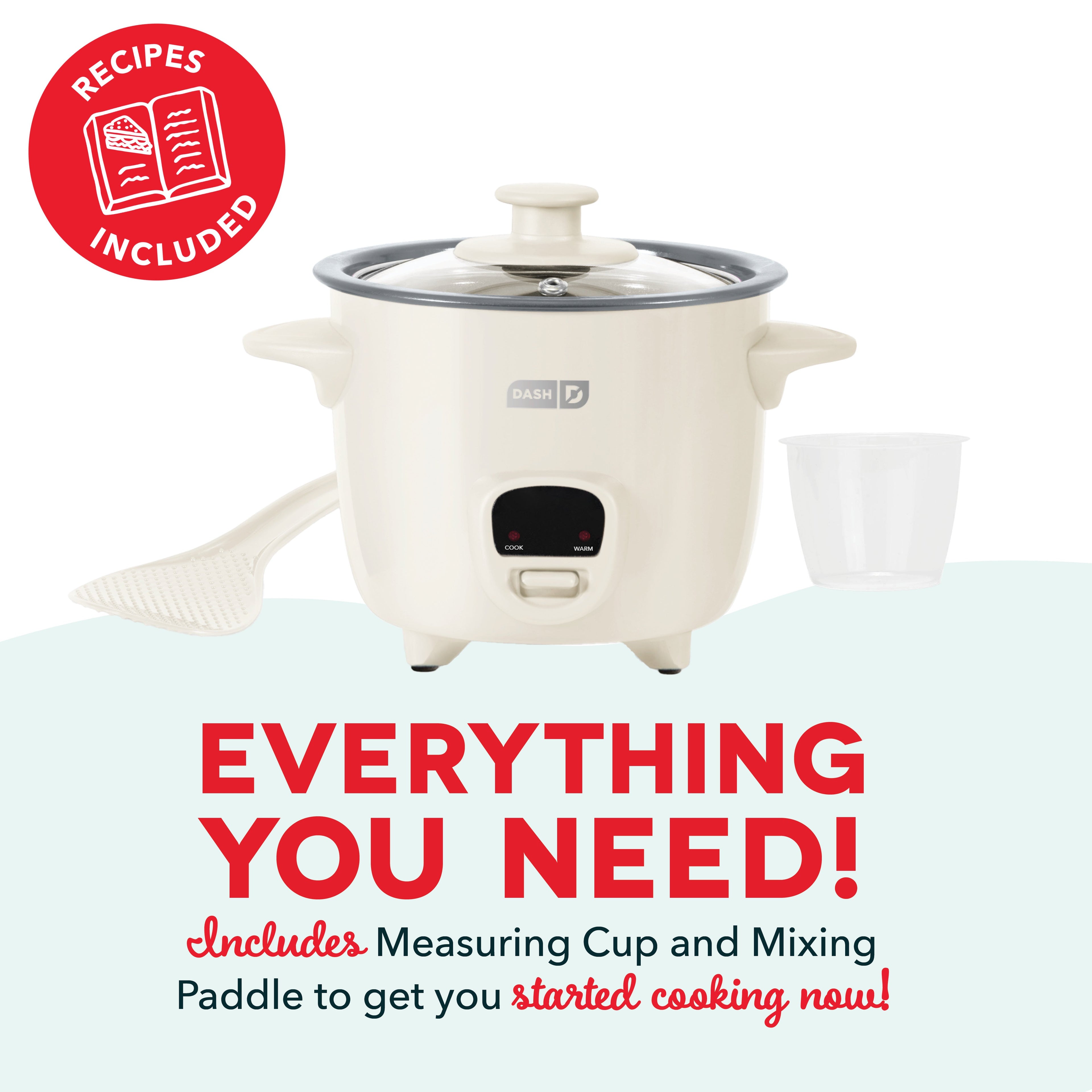 Mini Rice Cooker with Keep Warm W2