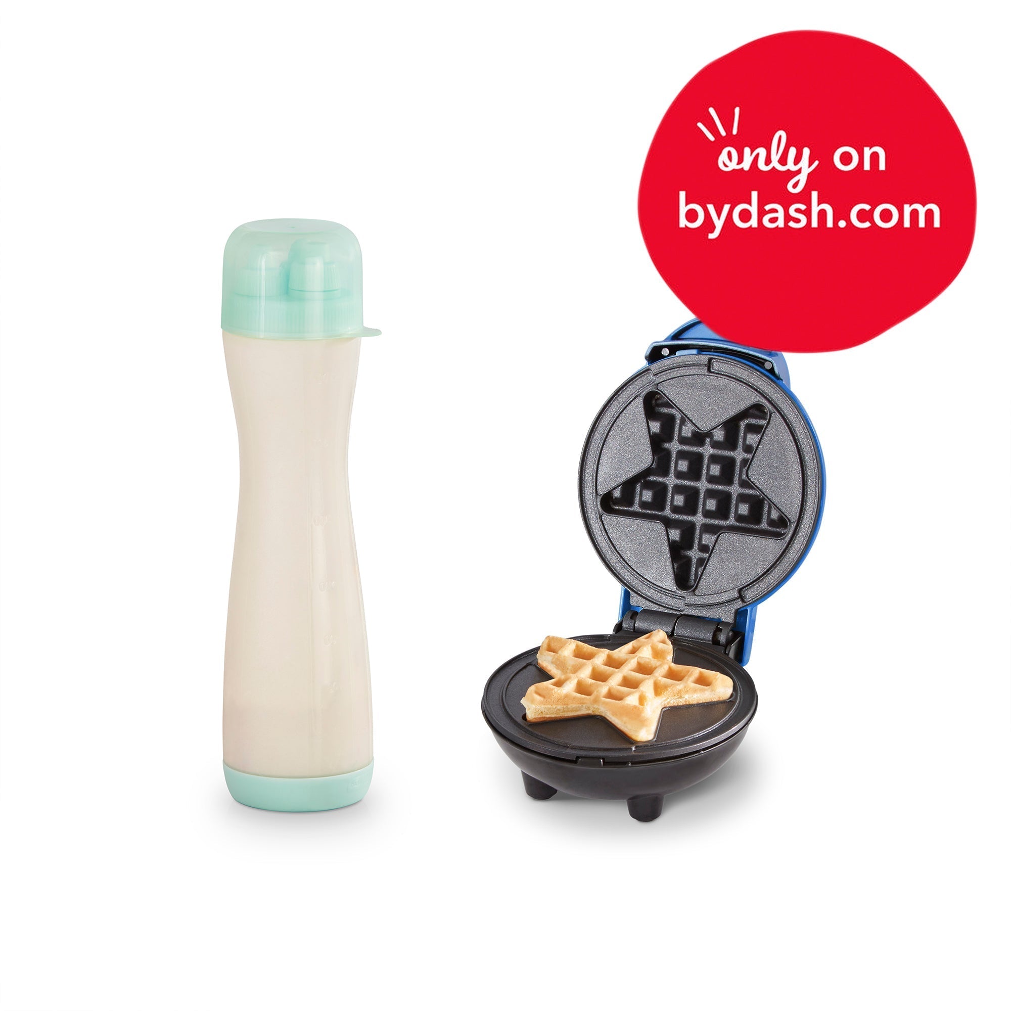 Mini Star Waffle Batter Bottle Bundle F1