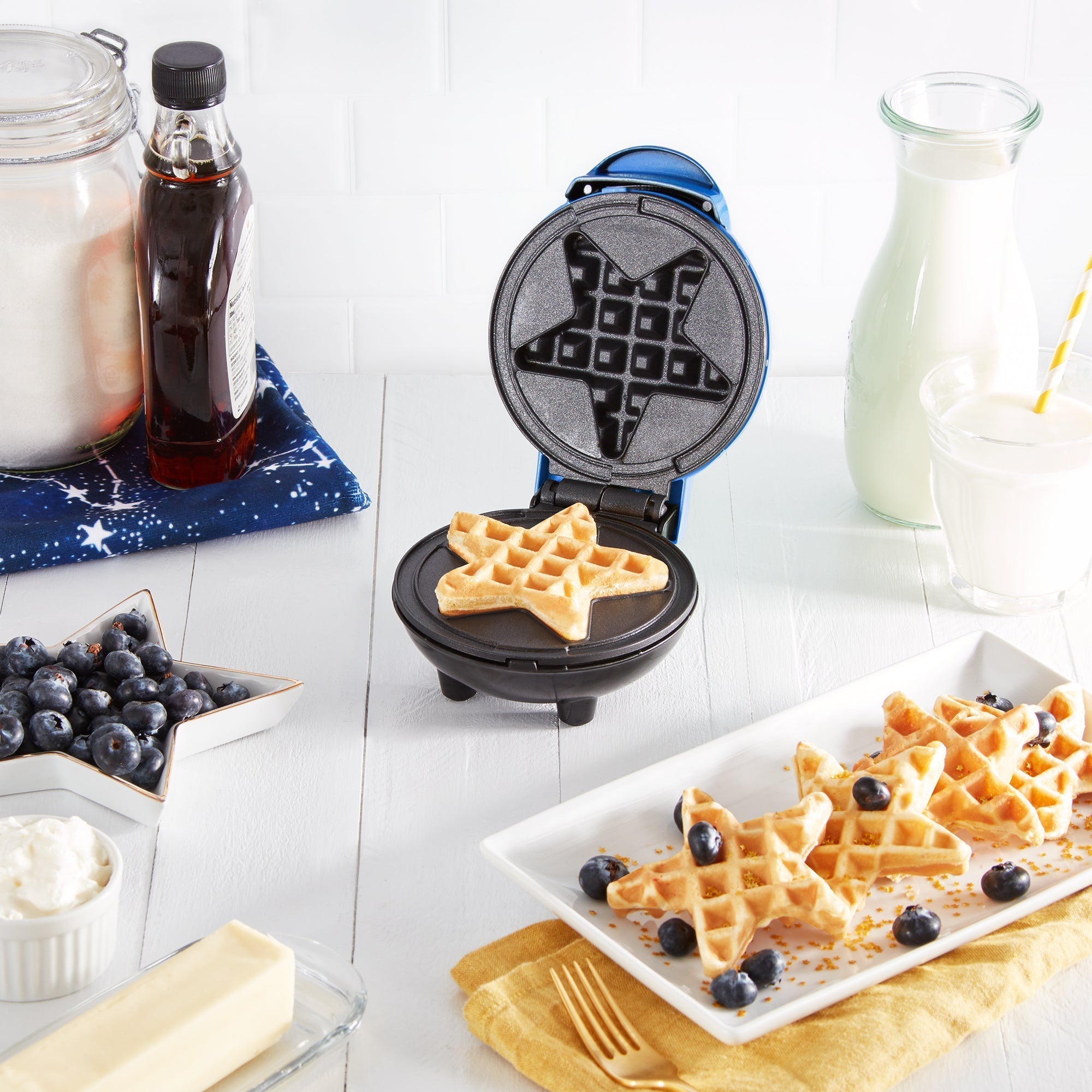 Mini Star Waffle Batter Bottle Bundle F1