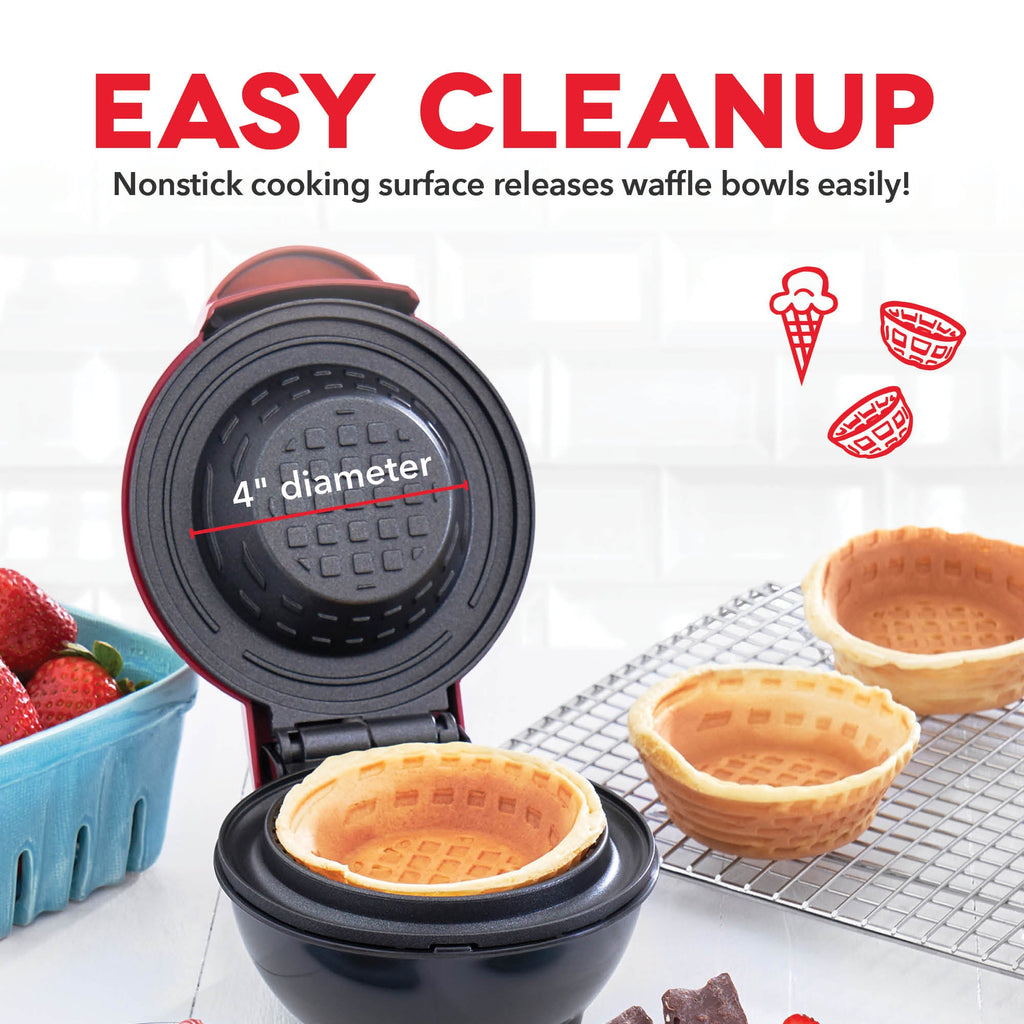 Mini Waffle Bowl Maker D2