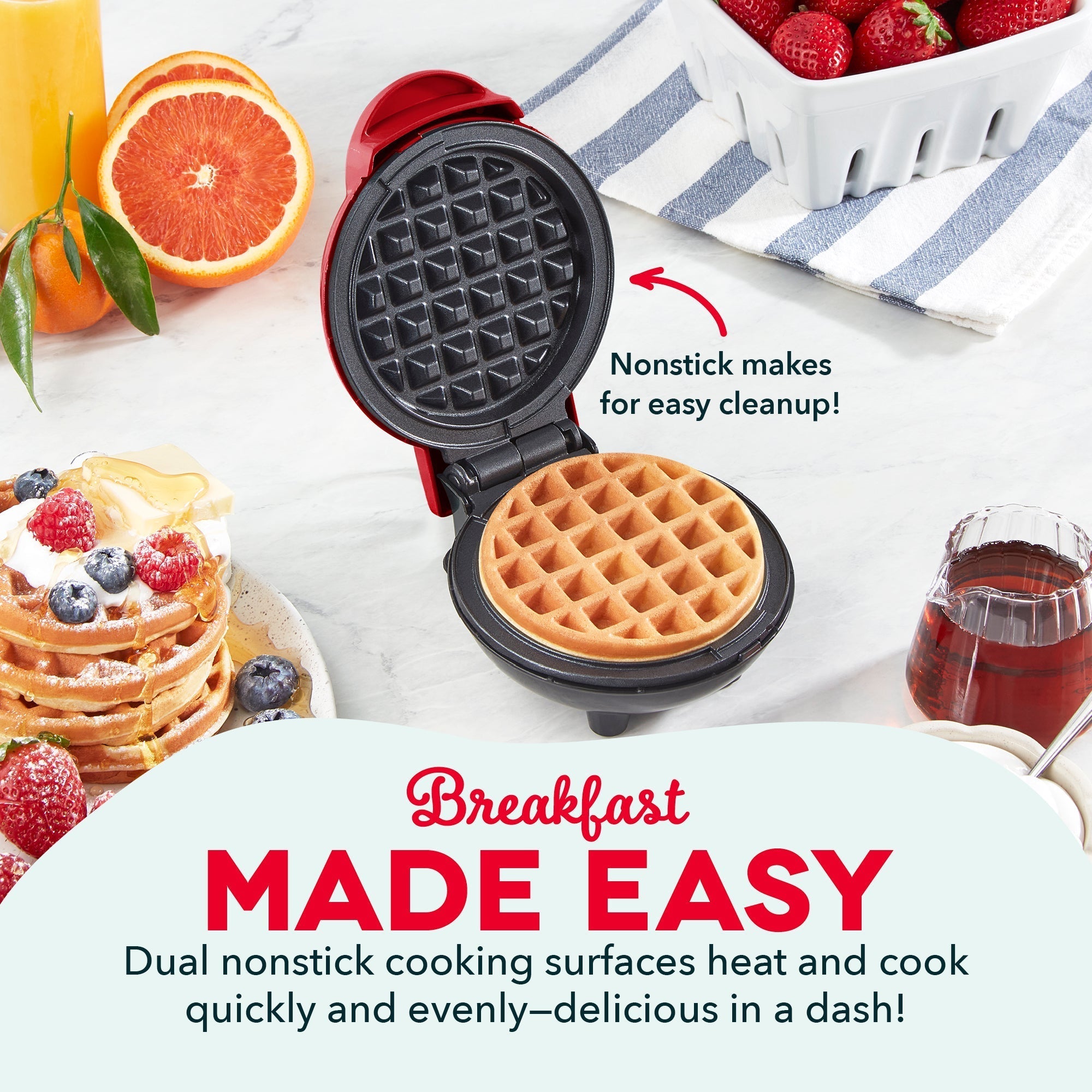 Mini Waffle Maker M8