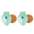 Mini Waffle Maker 2-Packs M5