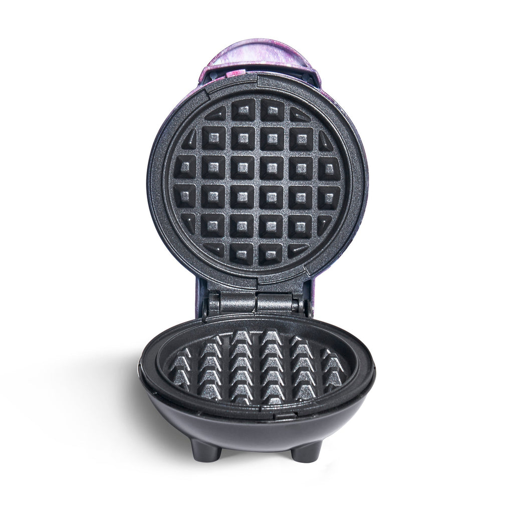 Mini Waffle Maker with Galaxy Print R1