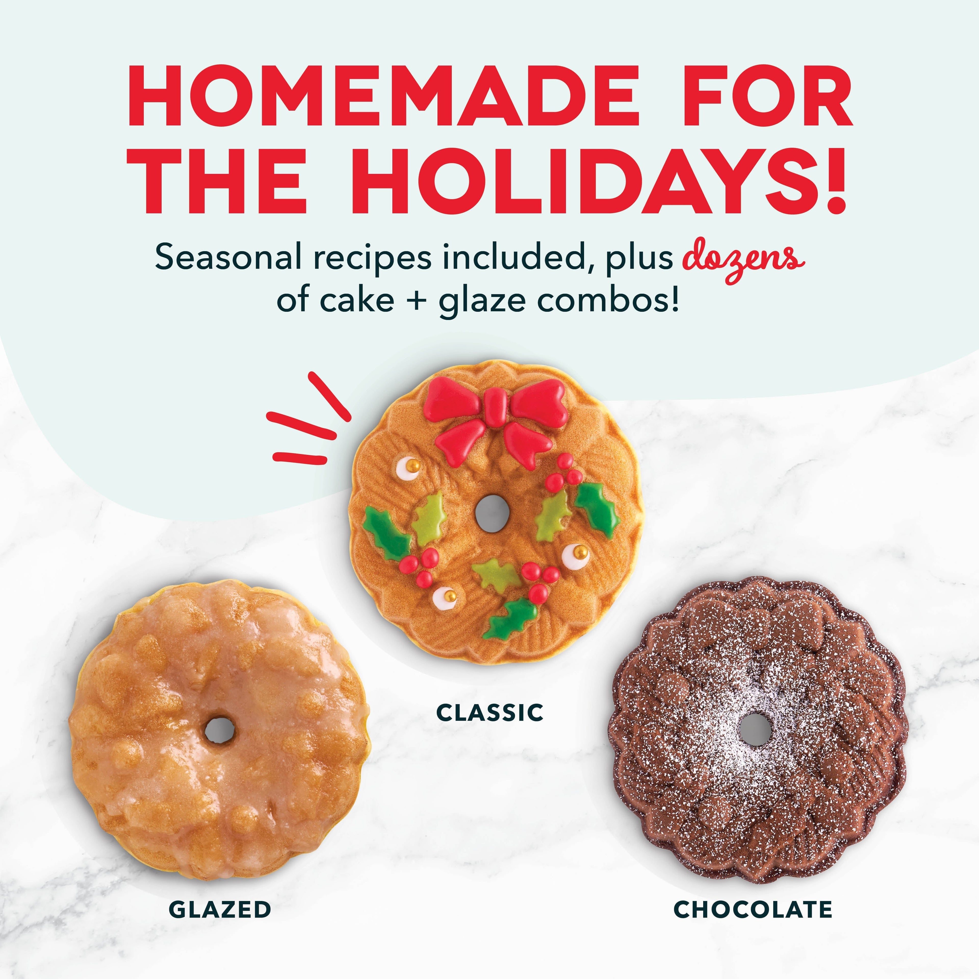 Mini Wreath Bundt Maker T6
