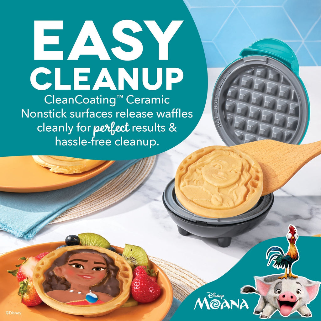 Moana Mini Waffle Maker S8