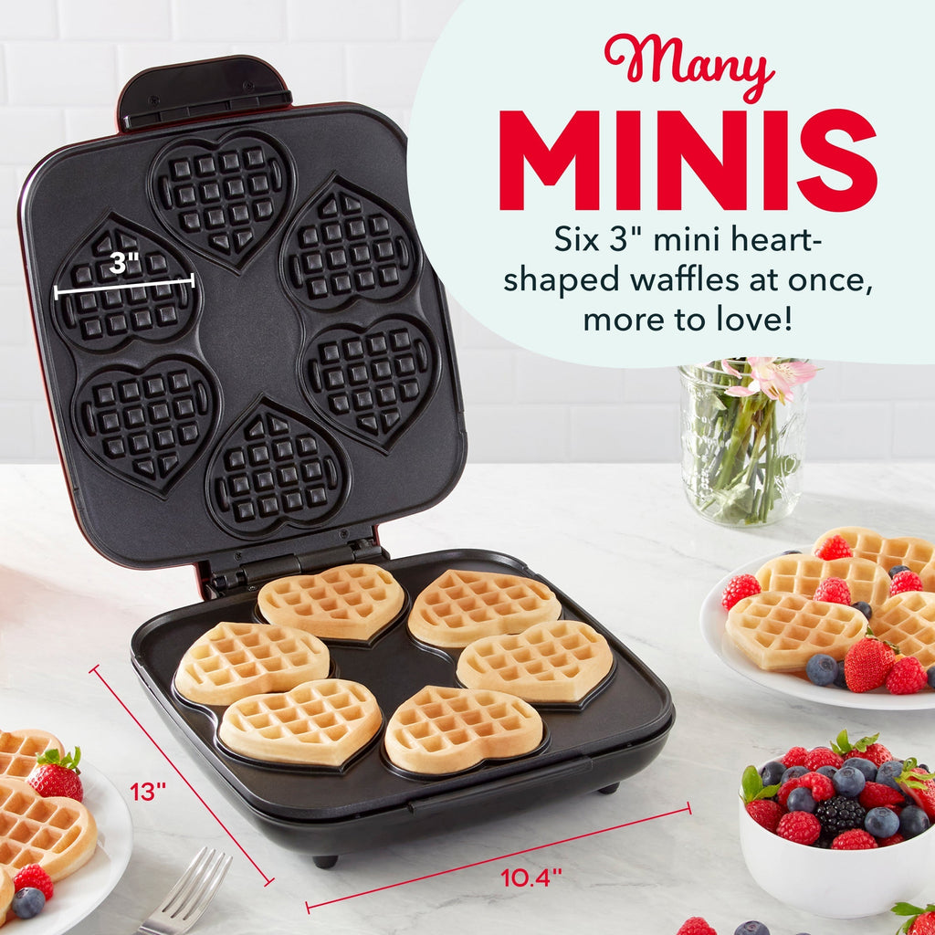 Multi Mini Heart Waffle Maker I4
